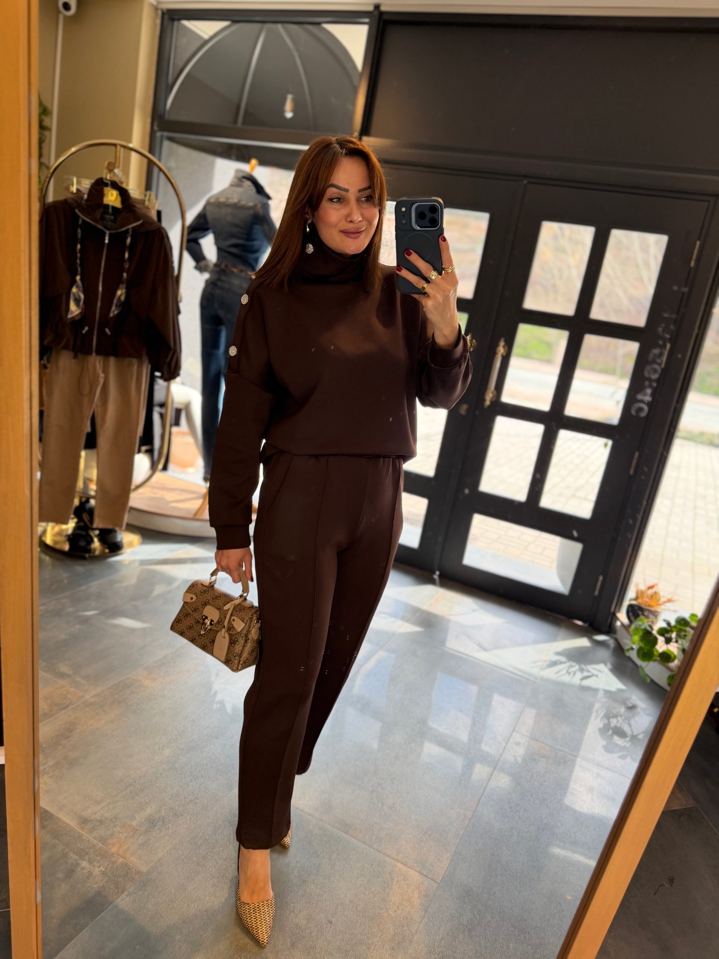 Menthol Kahve Scuba Takım