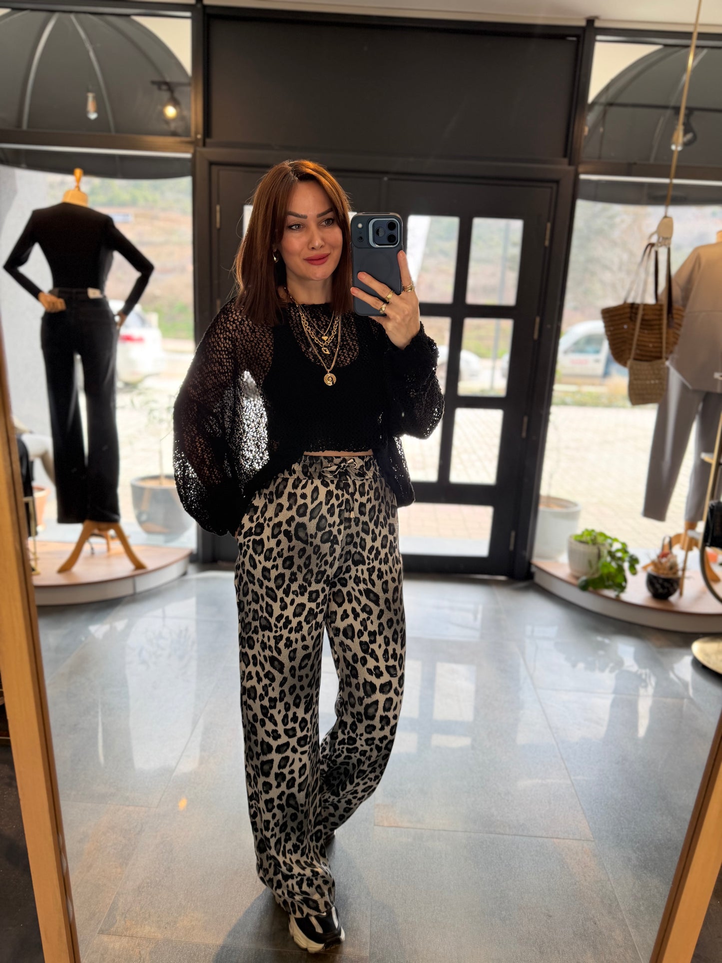 Gilgen Gri Leopar Takım