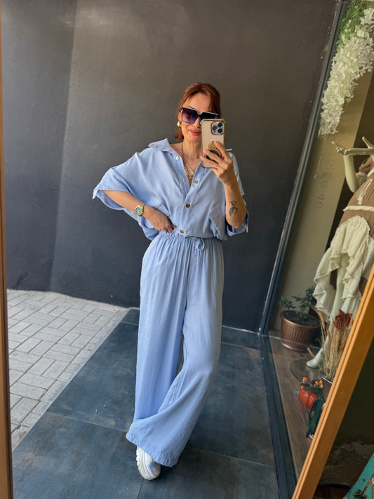 Dita Buz Mavi Maroken Takım