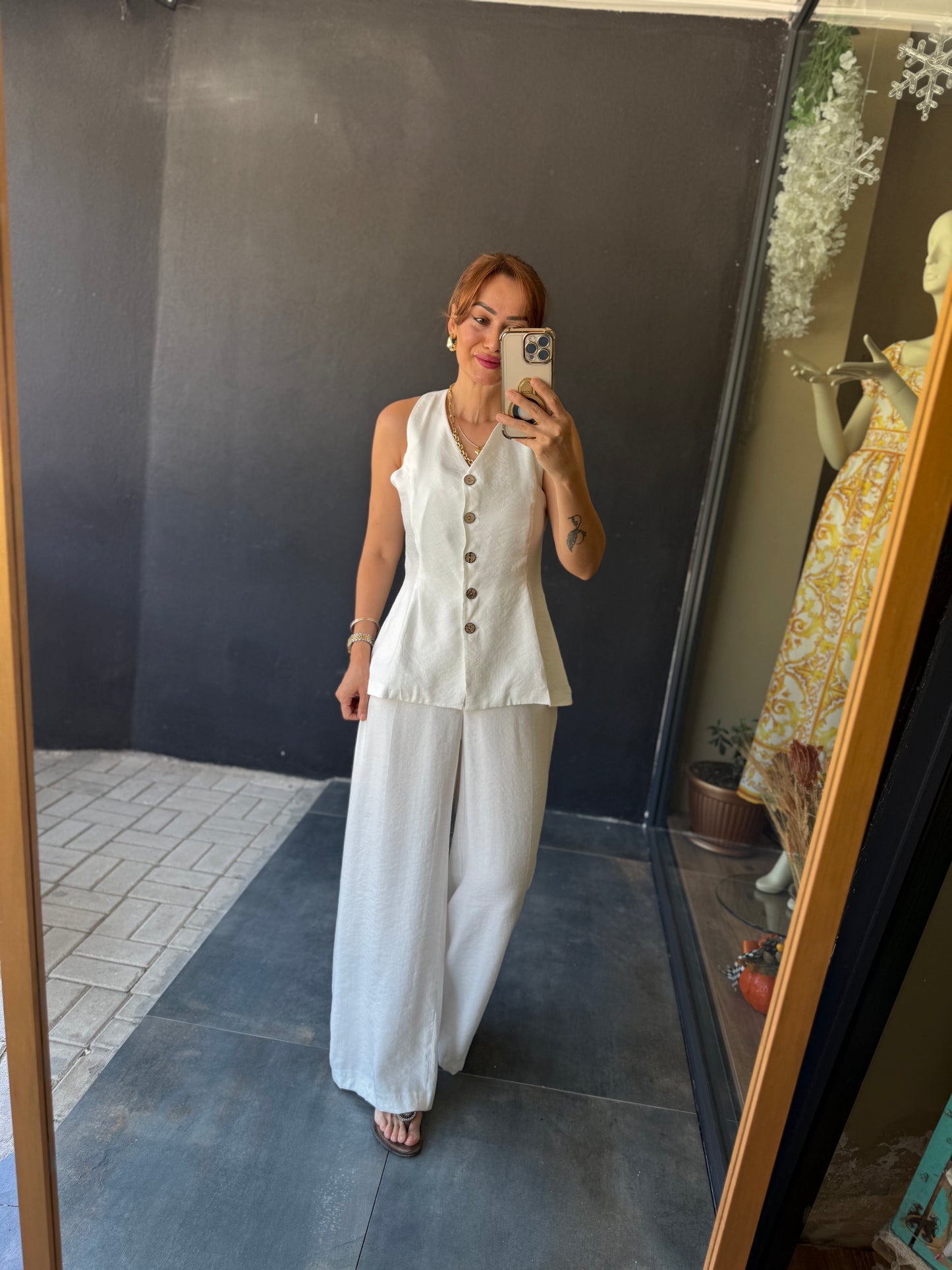 Brands Beyaz Tensel Takım