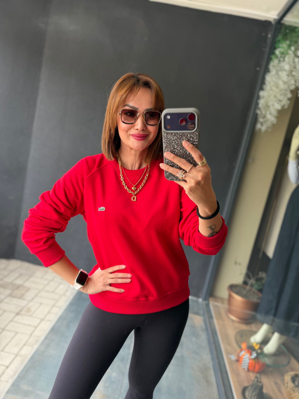 Aspen Kırmızı Spor Sweat