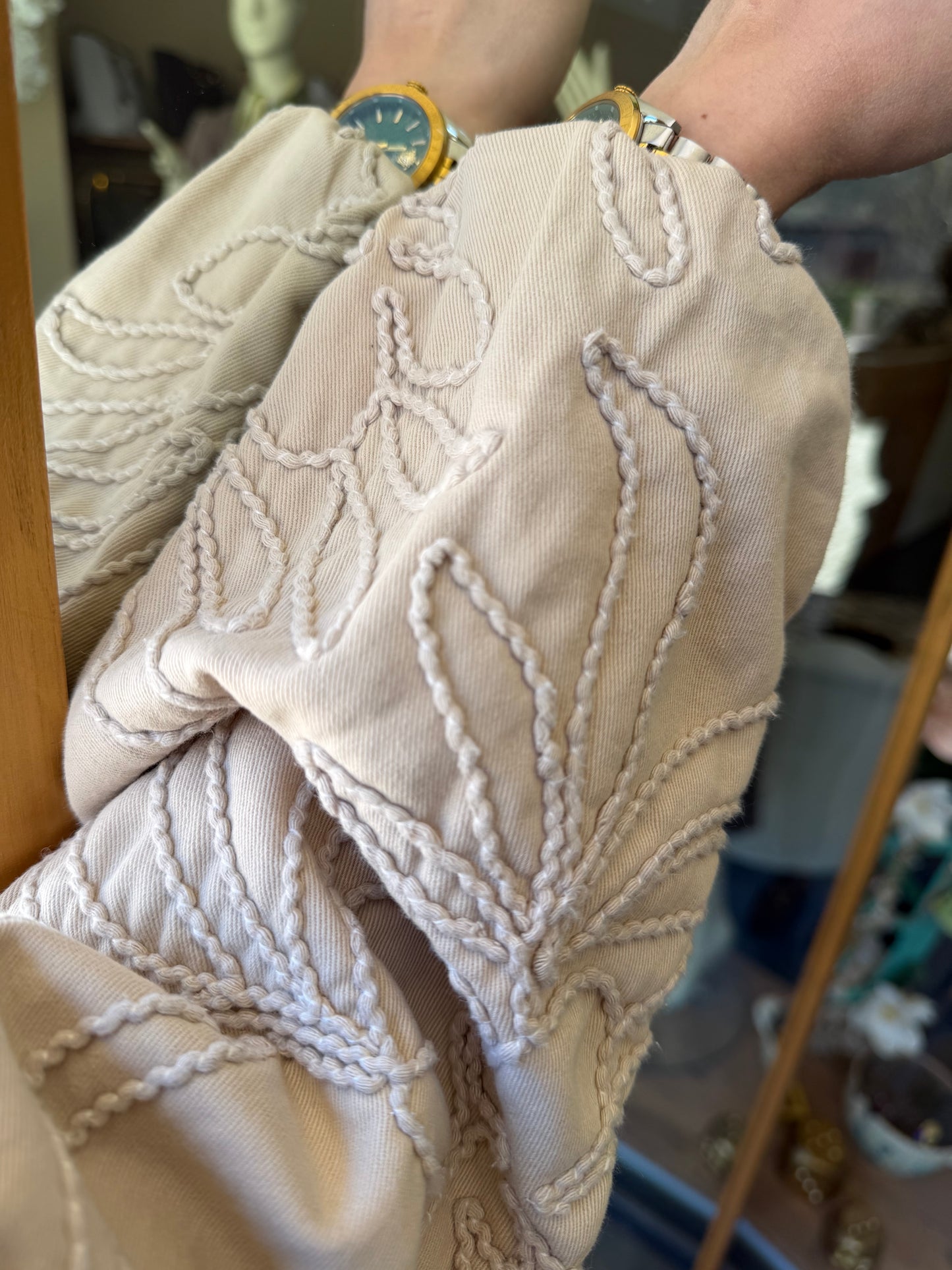 Nefsi Nakışlı Bomber Ceket