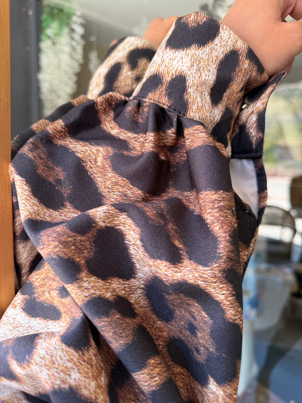 Almira Leopar Trenchcoat