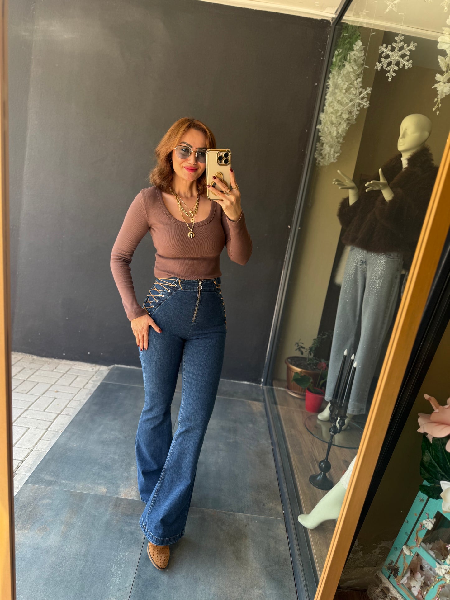 Hayko Kahve Basic Bluz