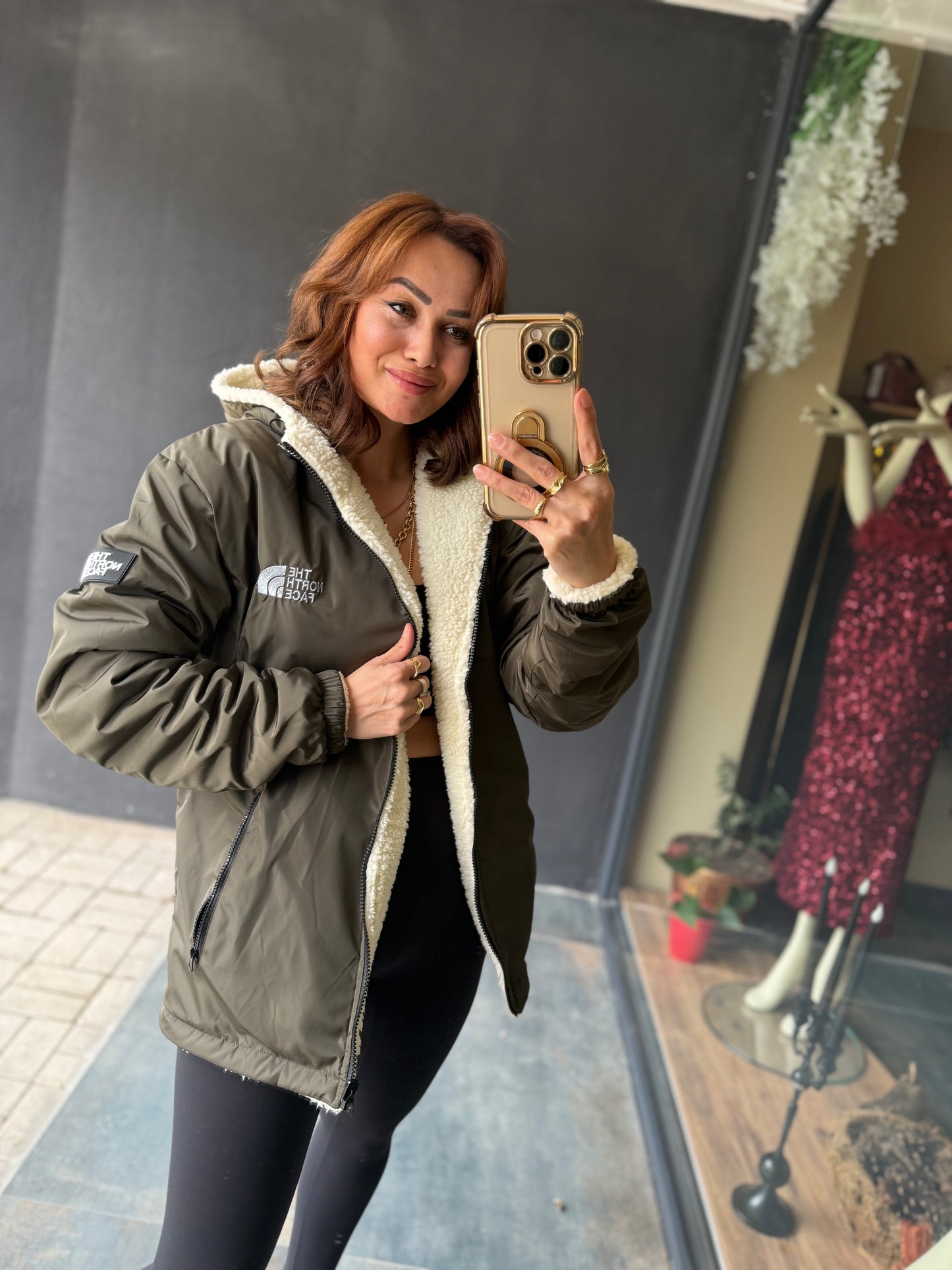 Ayny Çift Taraflı Unisex Mont