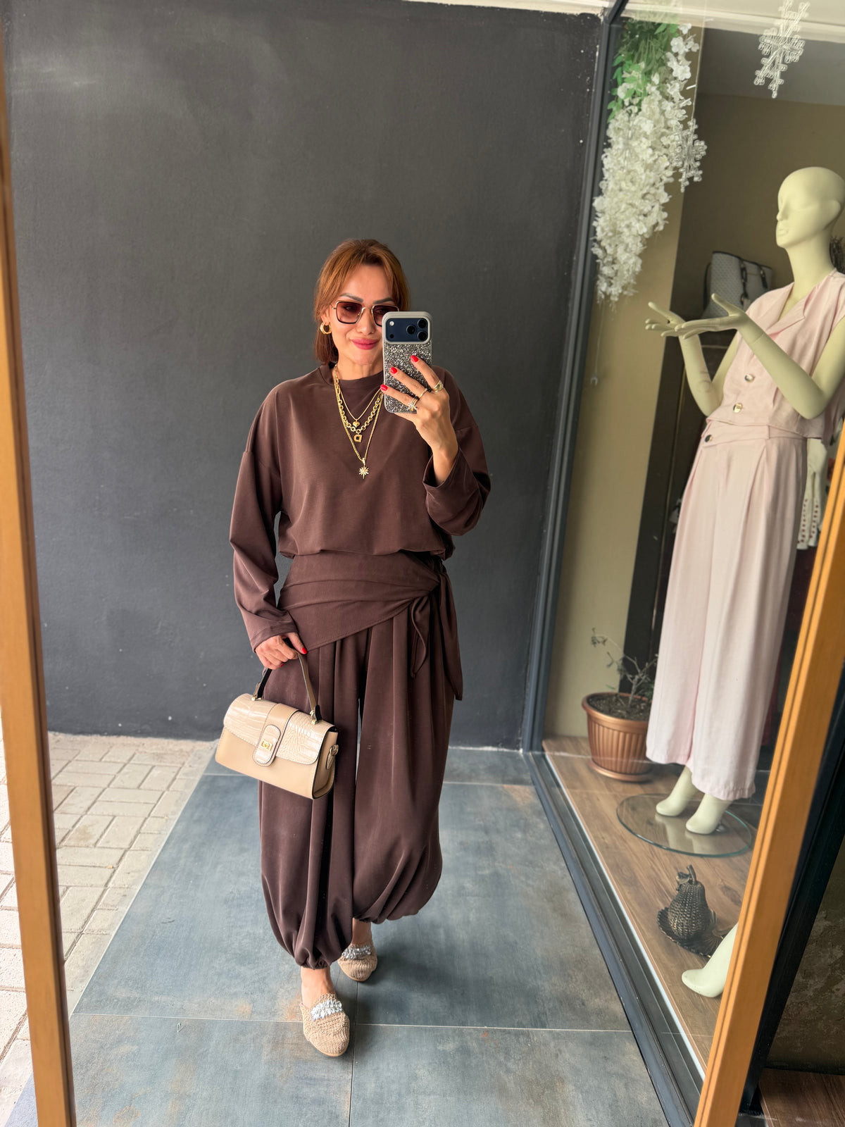 Prenses Kahve Pike Modal Takım