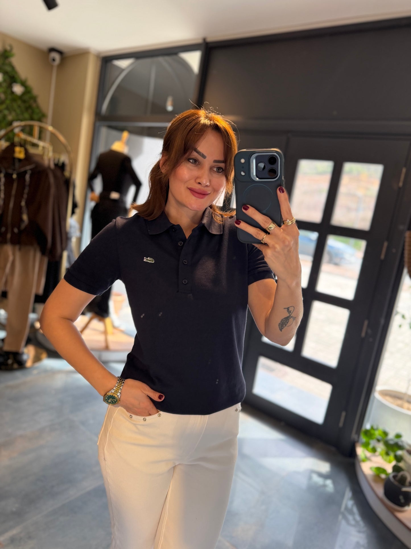 Misse Lacivert Kısa Kol T-Shirt
