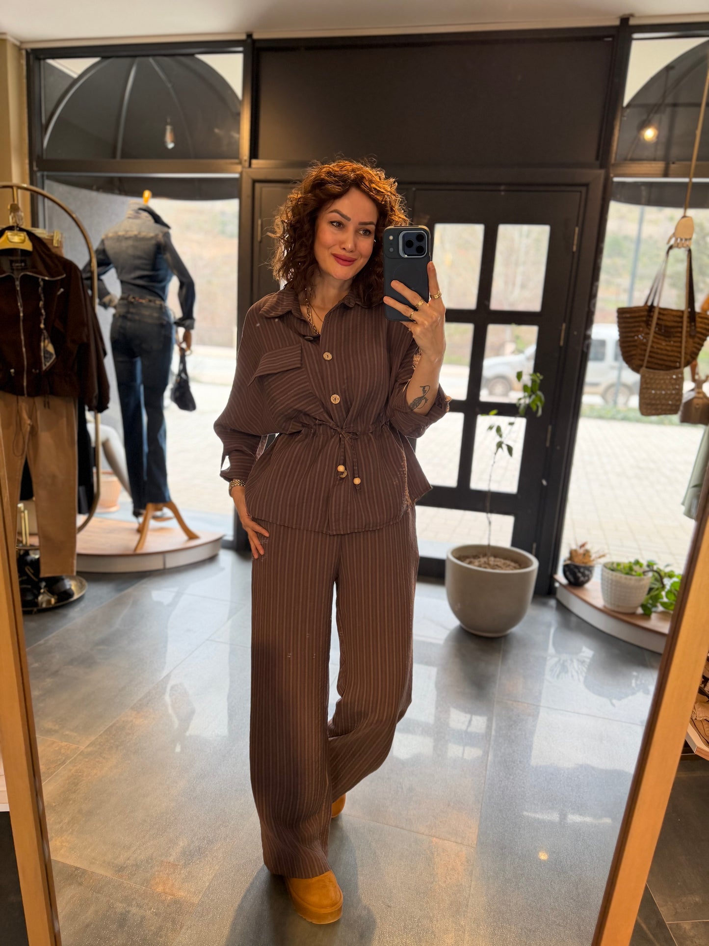 Sifona Kahve Tensel Takım