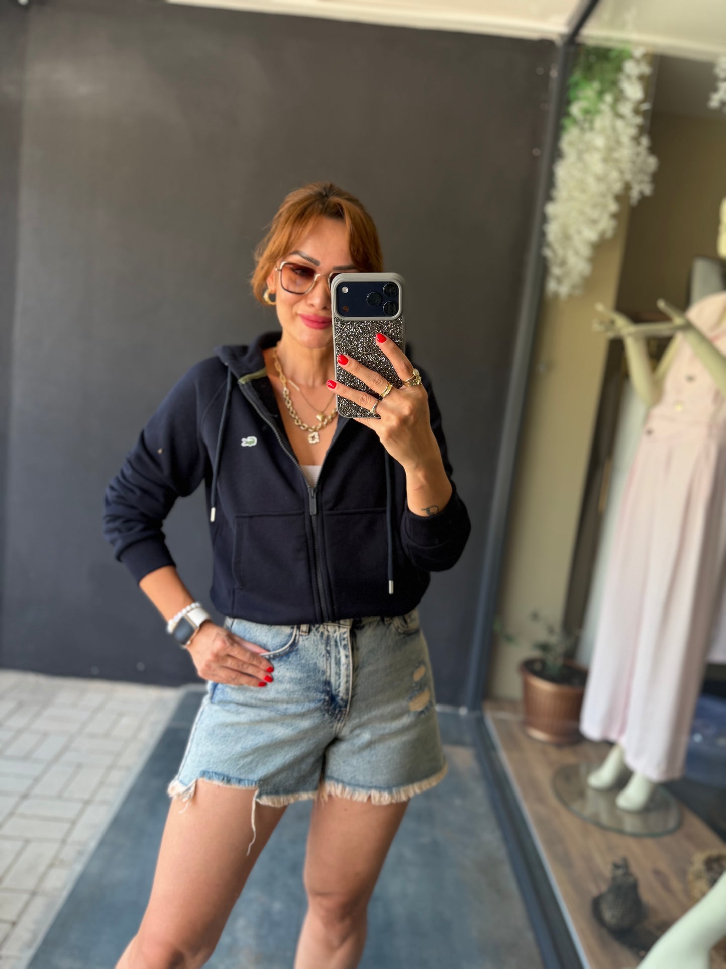 Rovika Lacivert Sweatshirt