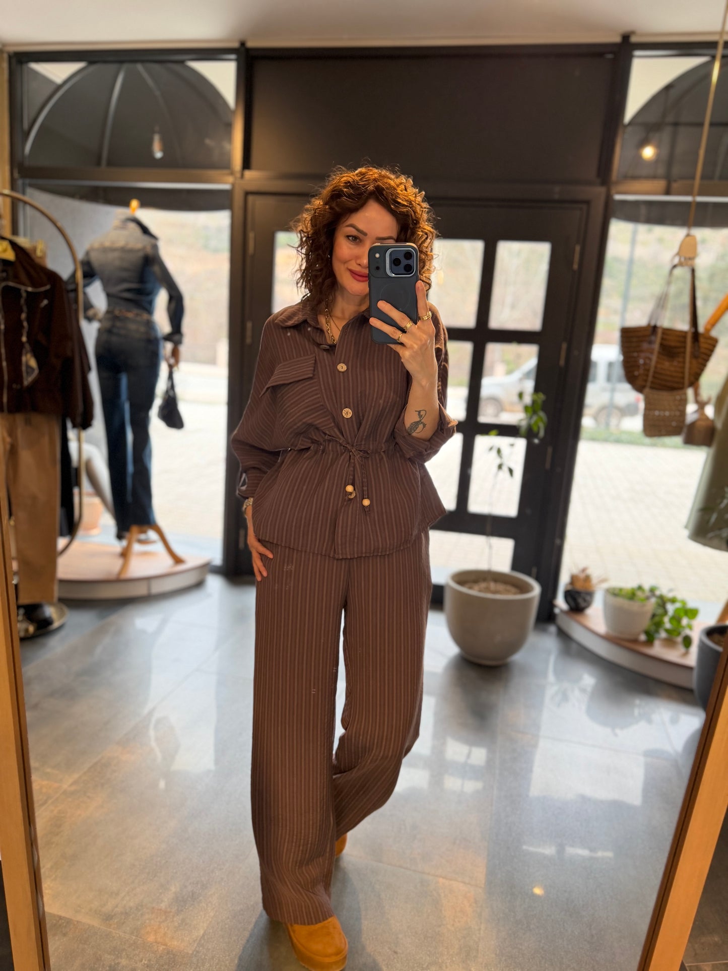 Sifona Kahve Tensel Takım