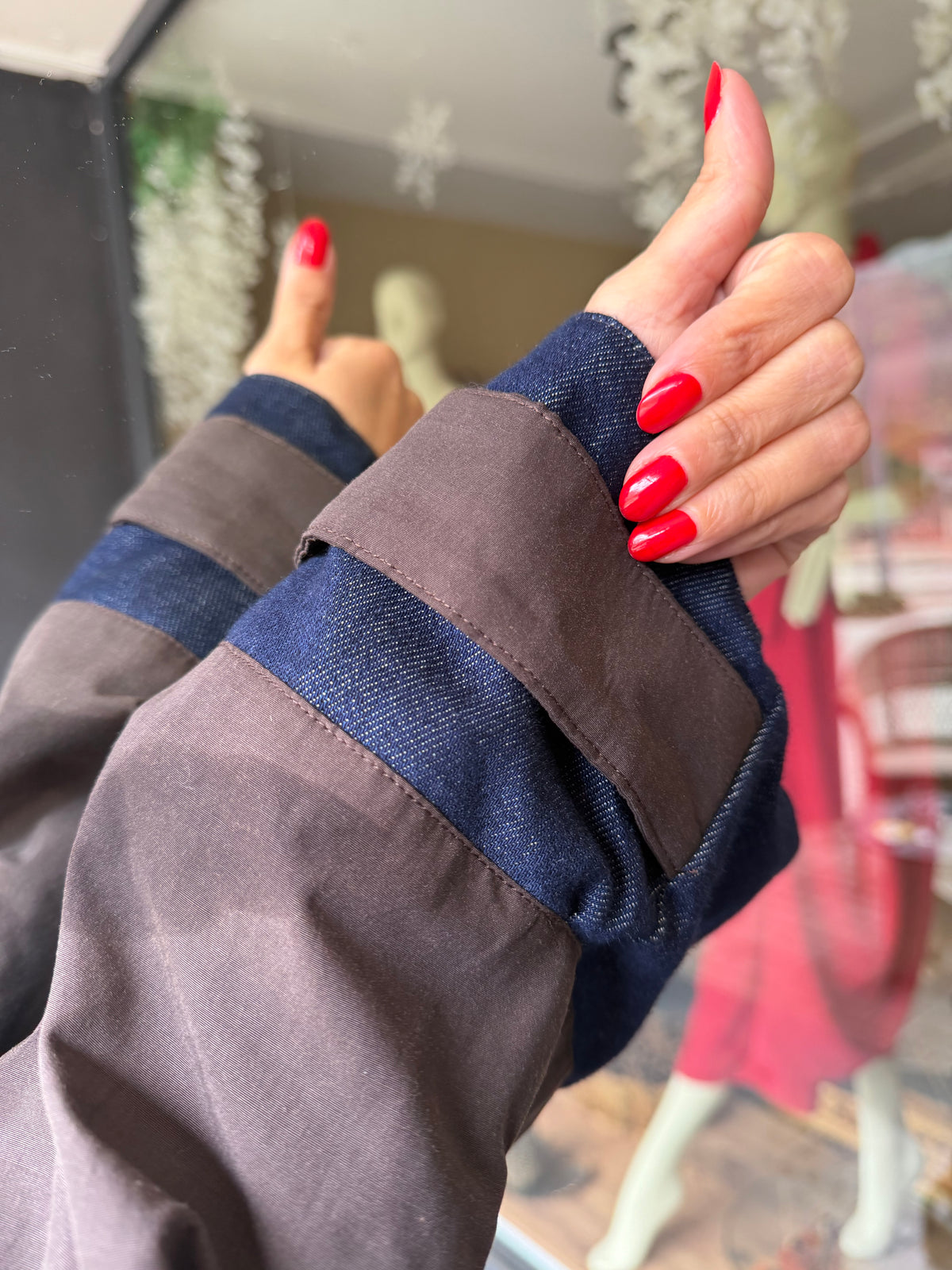 Tavira Denim Detaylı Trençkot