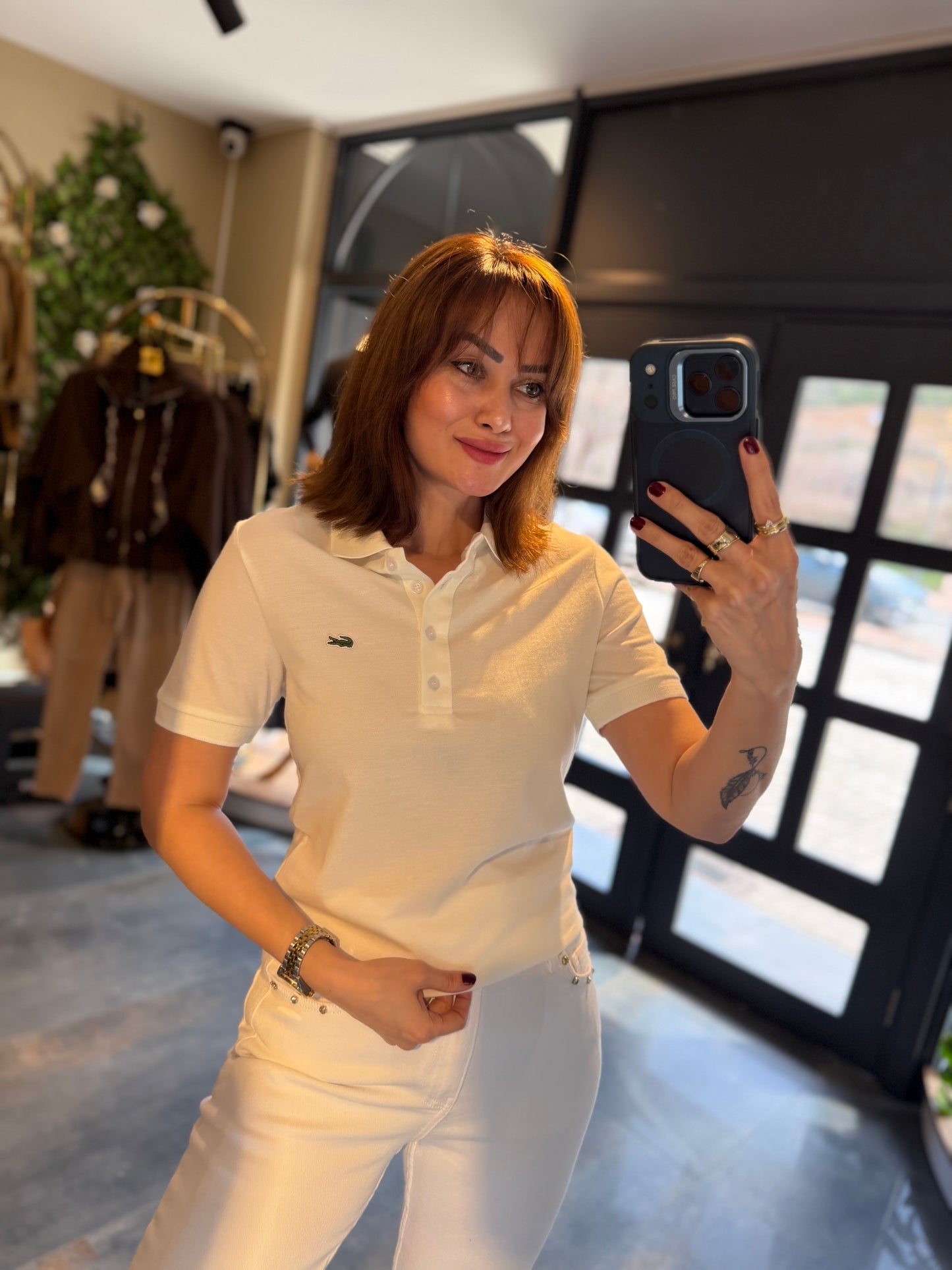 Misse Beyaz Kısa Kol T-Shirt