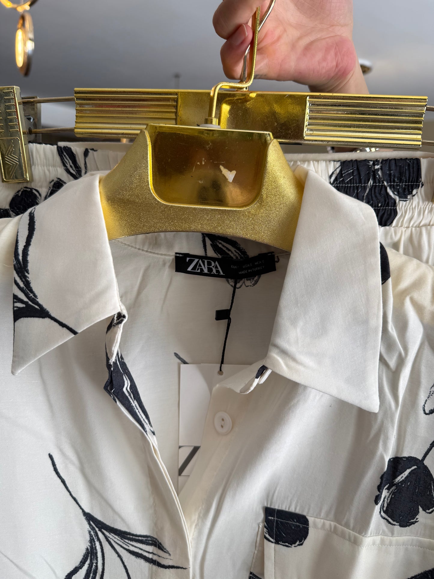 Ateks Pamuklu Gömlek & Pantolon Takım