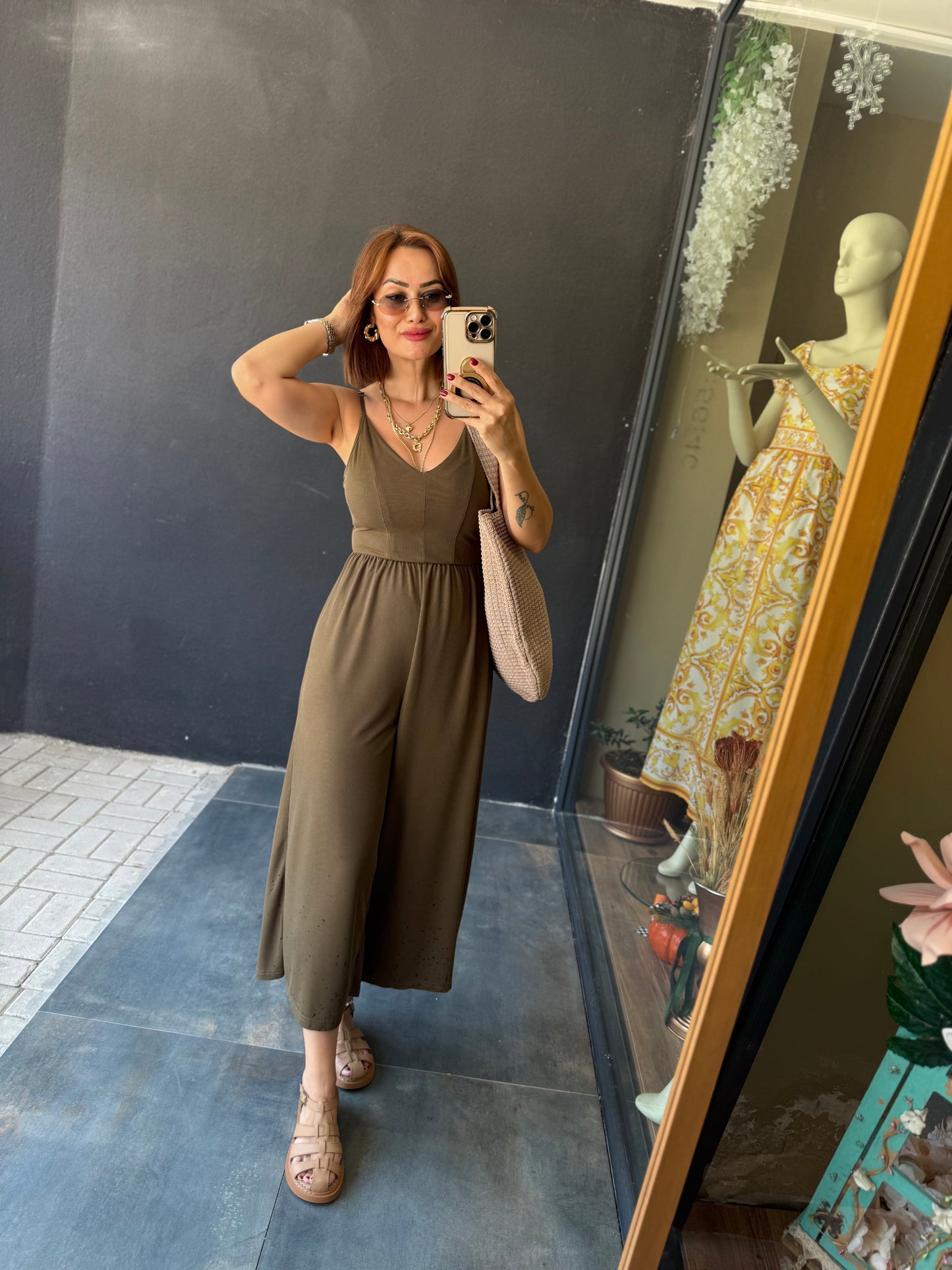 Asly Haki Midi Tulum