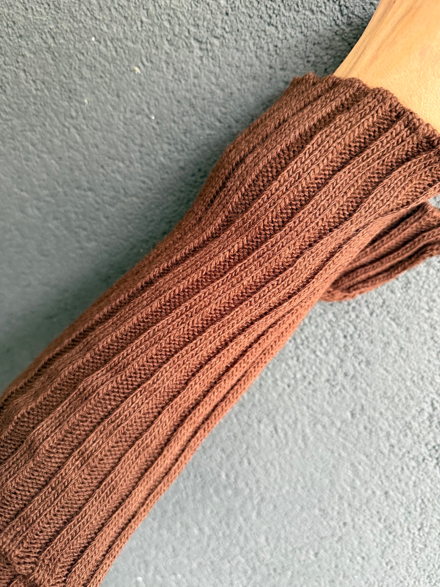 Silva Kahve Triko Elbise