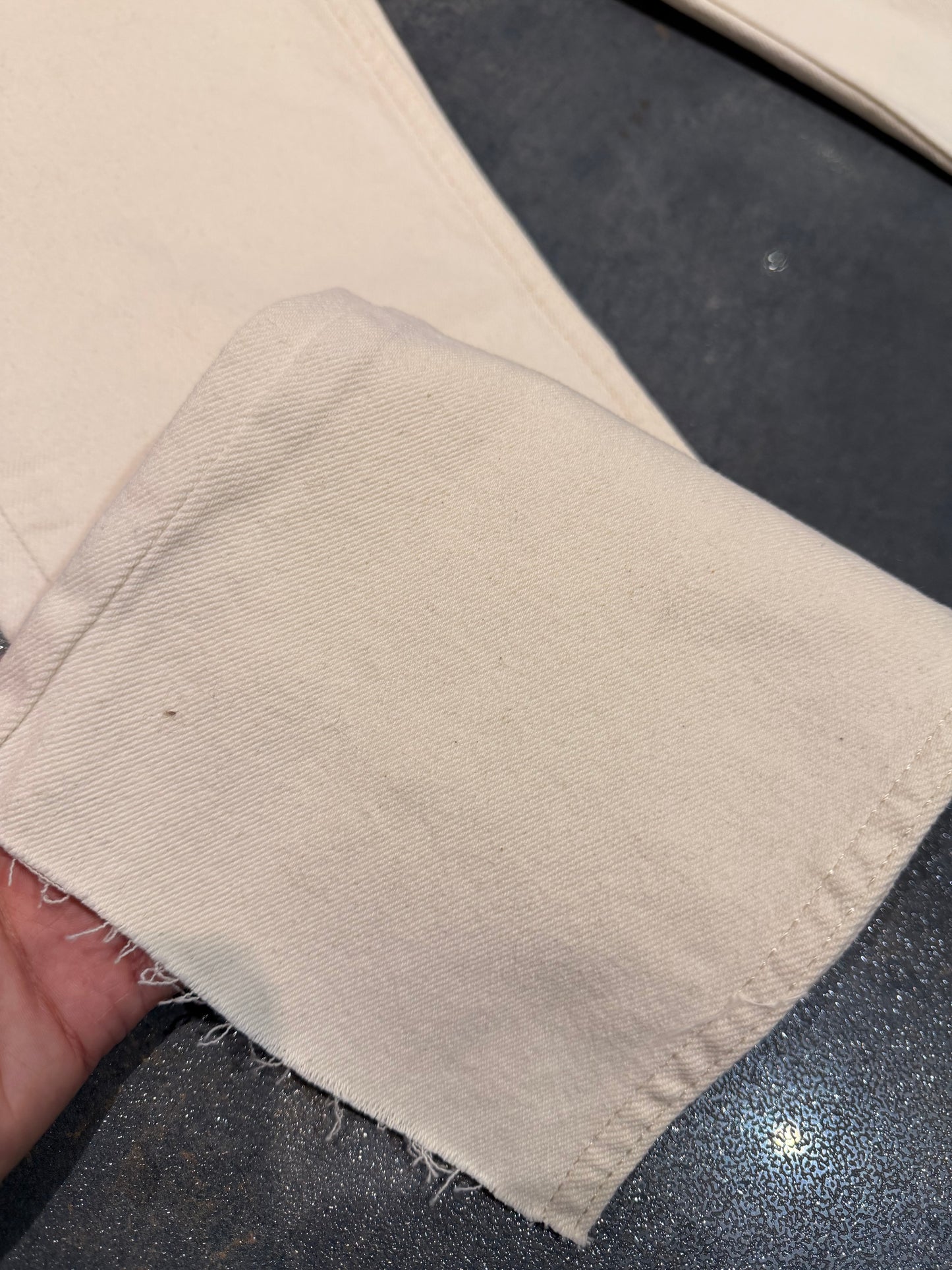 Xlove Bej Kesik Paça Jean