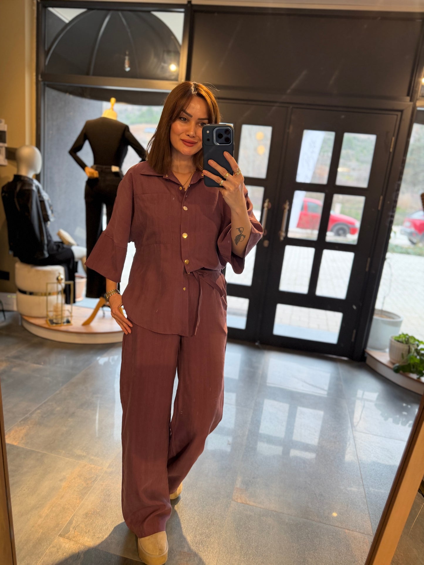 Sensitive Bordo 2 Tensel Takım