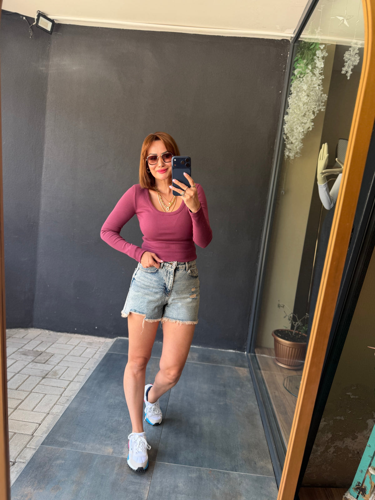 Norevia Bordo U Yaka Body