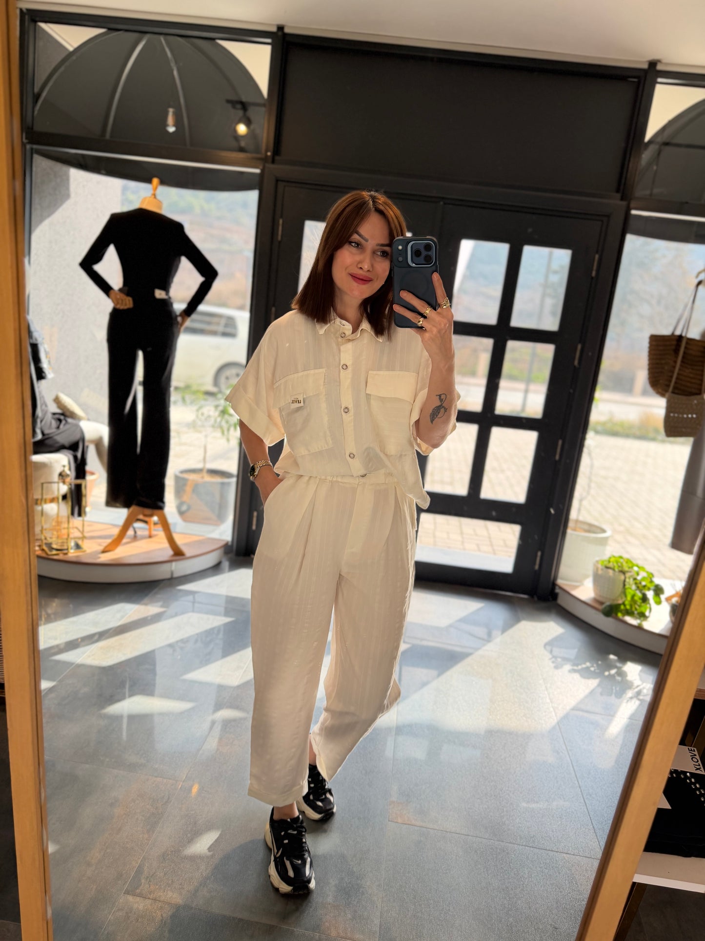 Newstar Tensel Beyaz Takım