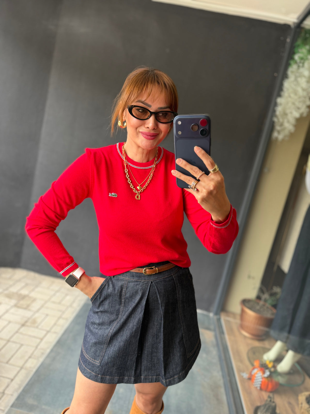 Lucerna Kırmızı Yumoş Triko