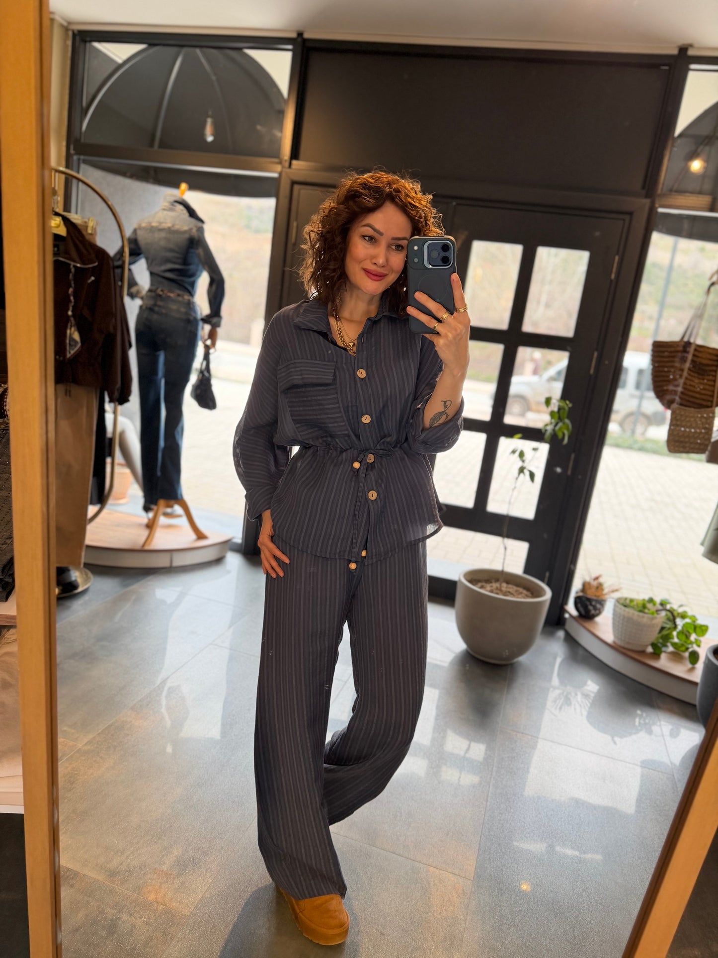 Sifona Mavi Tensel Takım