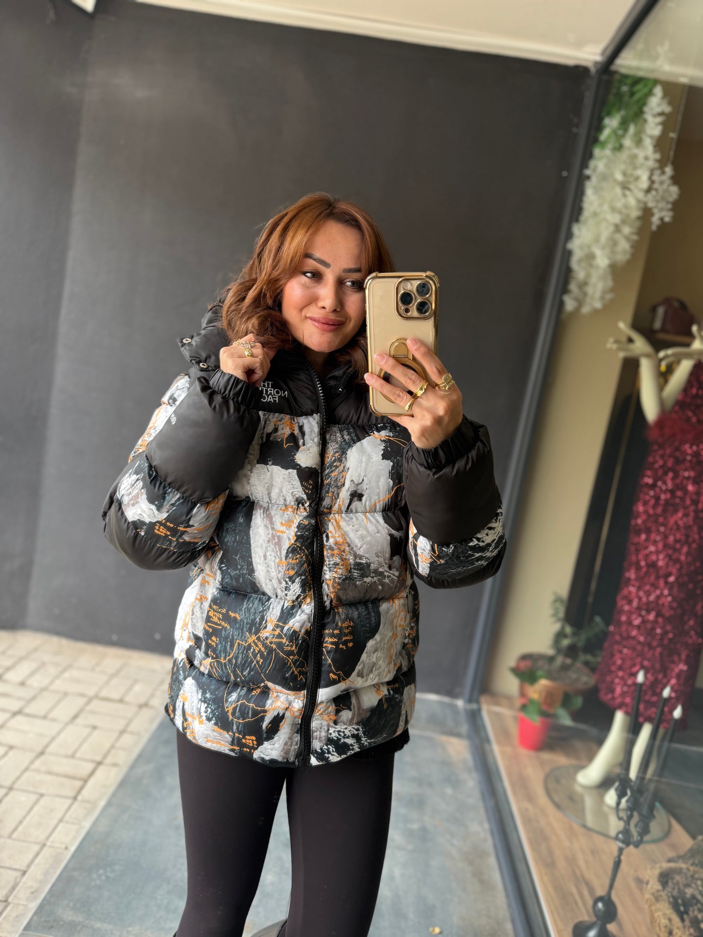 Ayny Siyah Unisex Şişme Mont