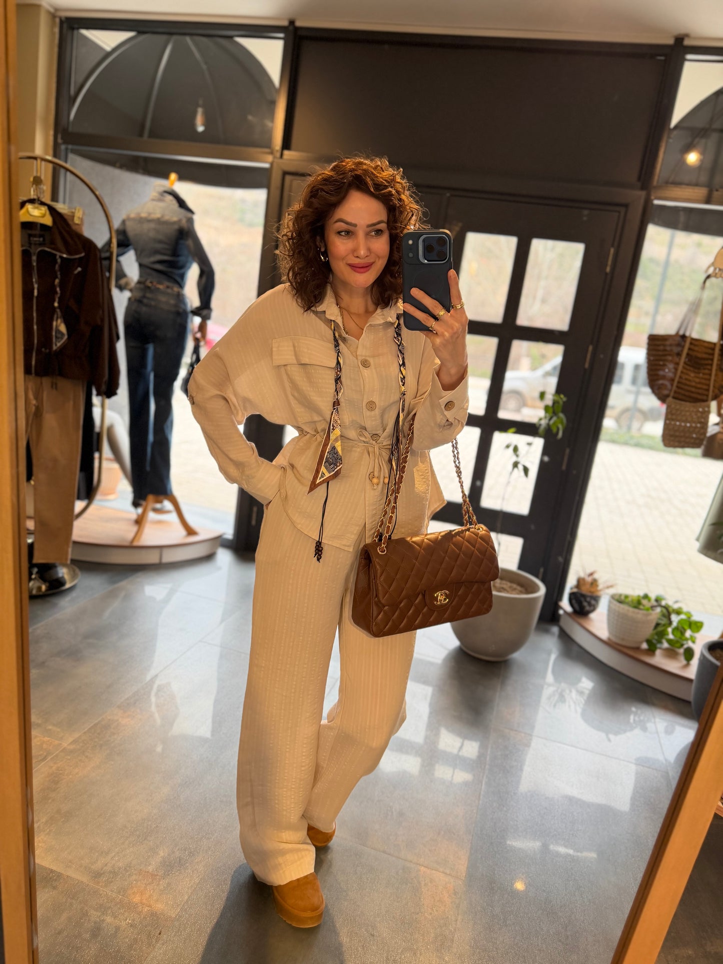 Sifona Bej Tensel Takım