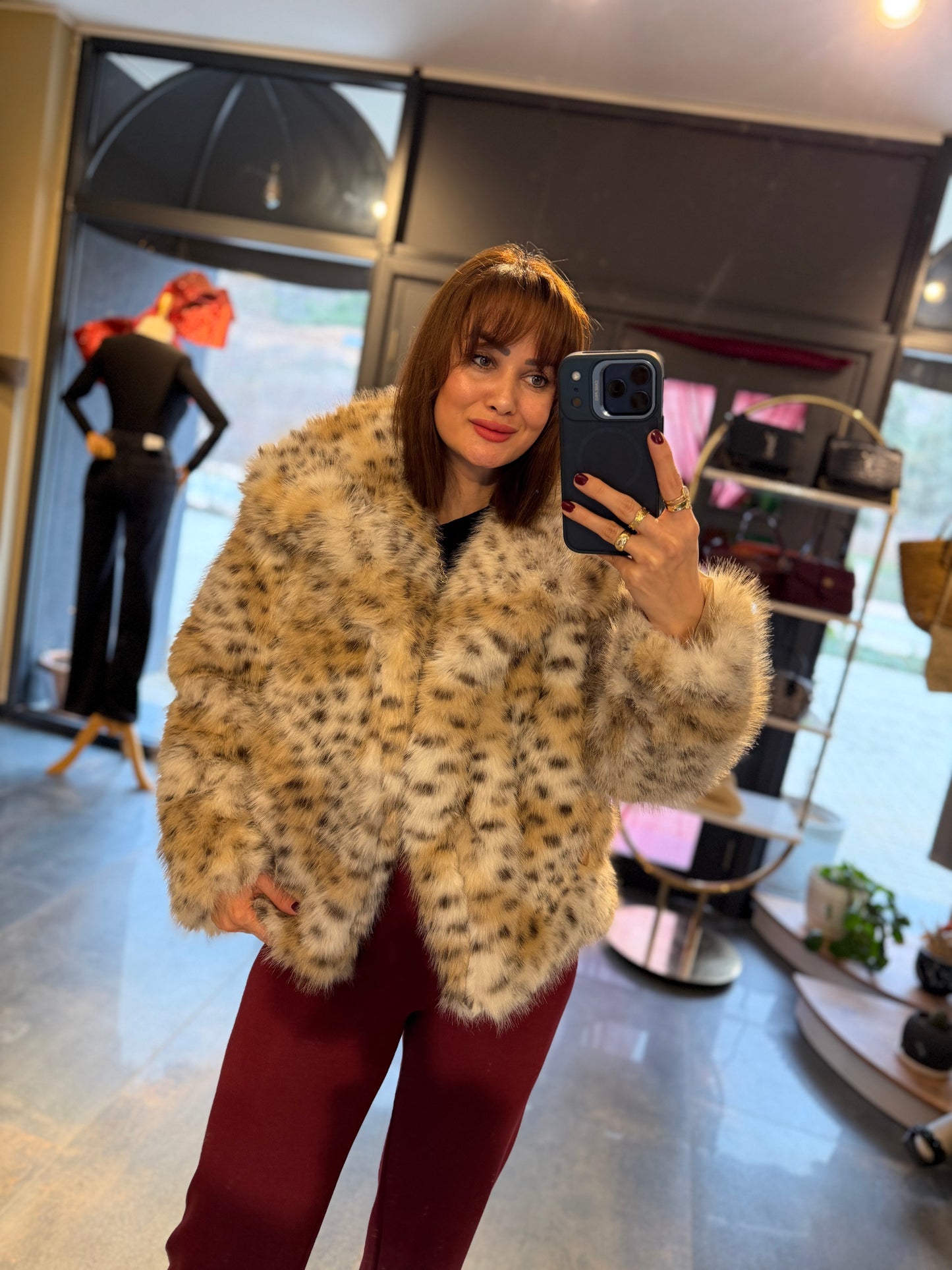 Nüans Leoapar Astarlı Kürk