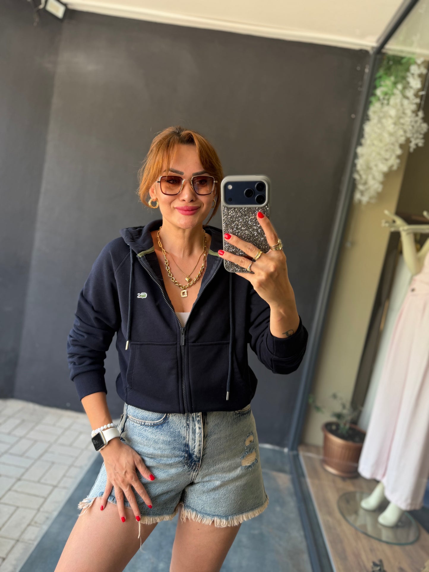 Rovika Lacivert Sweatshirt