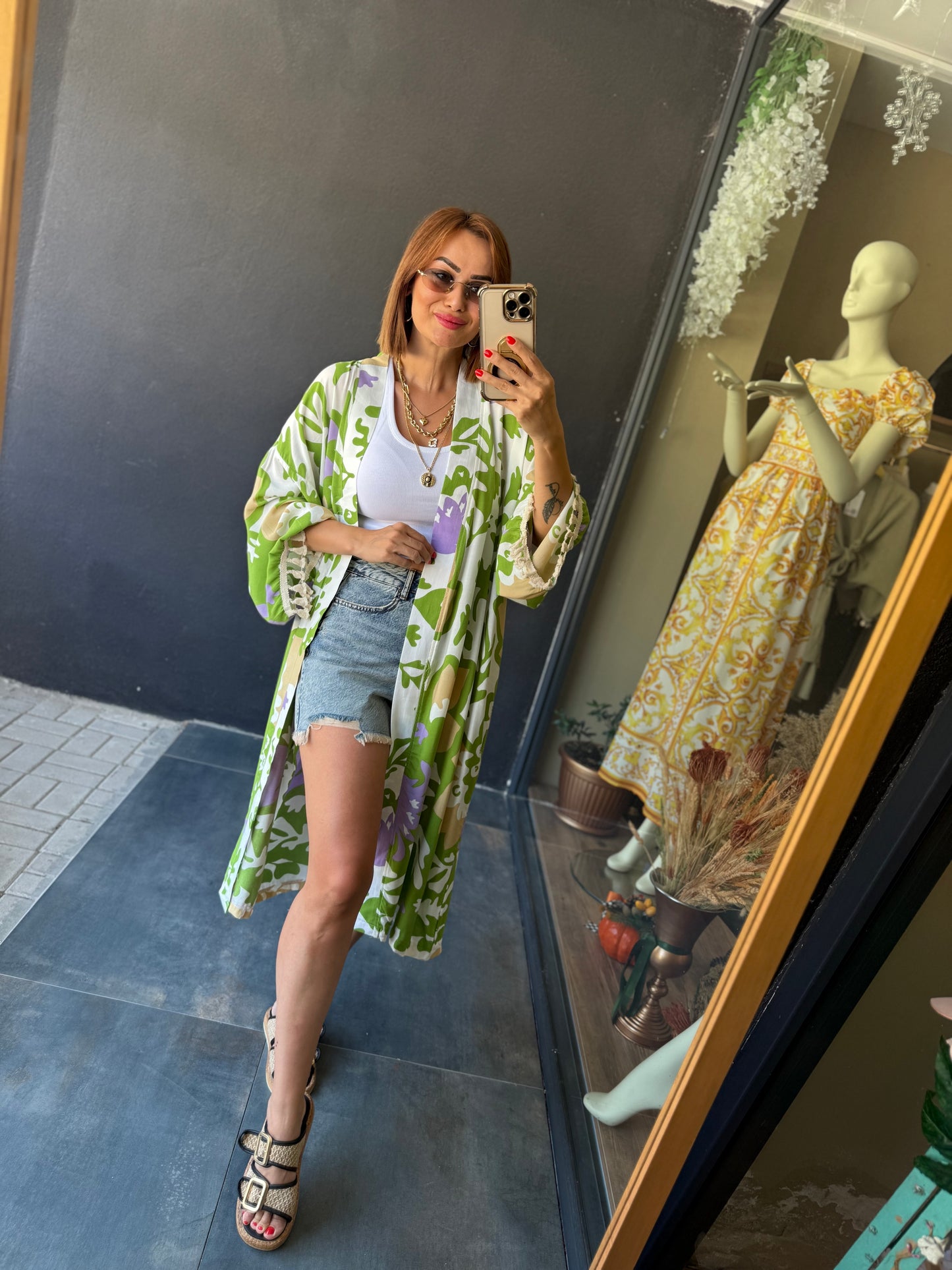 Die More Yeşil Kimono