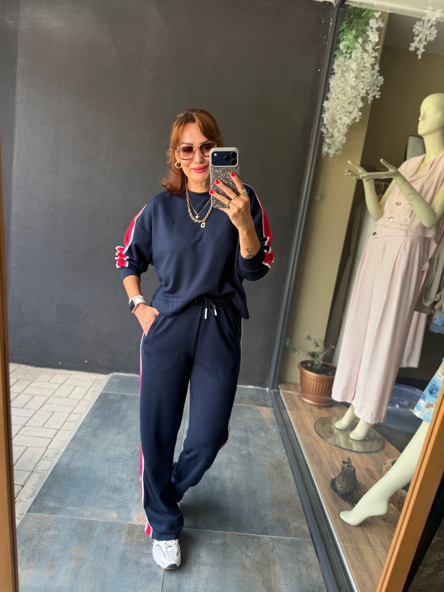 Nuvessa Lacivert Modal Spor Takım
