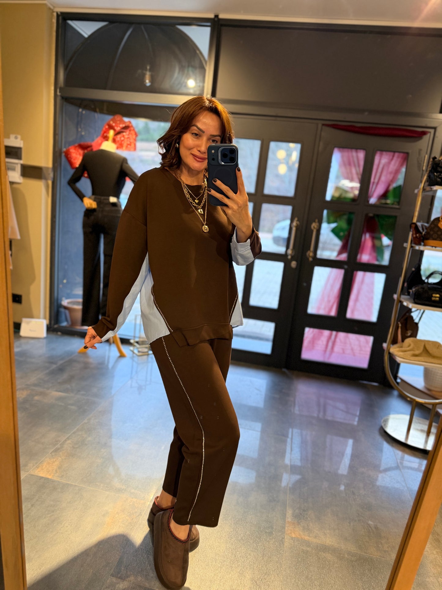 Peky Kahve Modal Takım