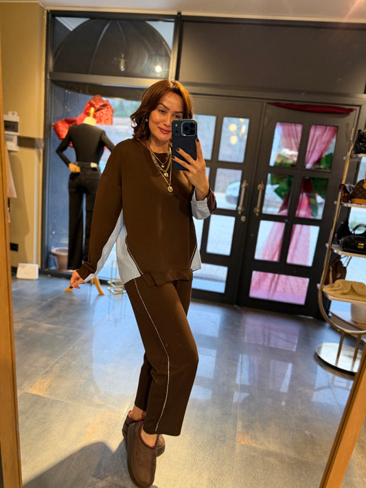 Peky Kahve Modal Takım