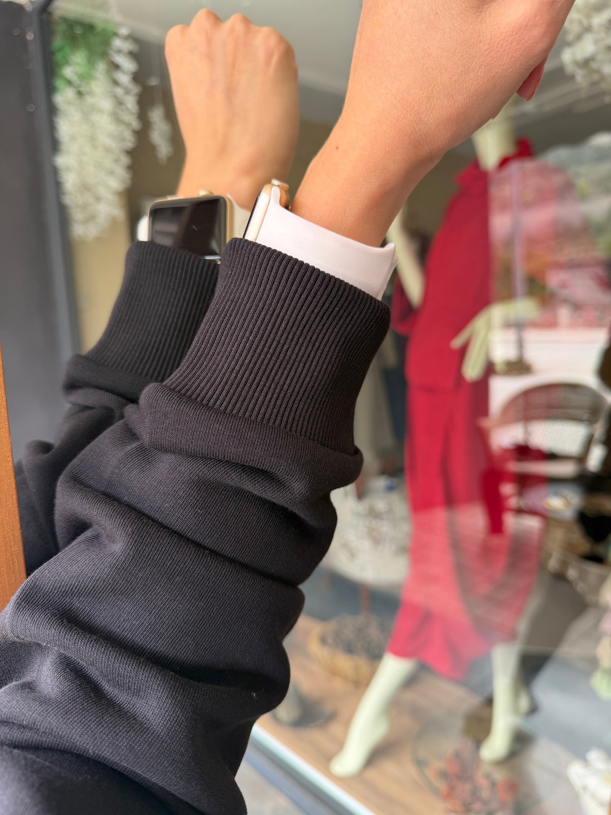 Aspen Siyah Spor Sweat