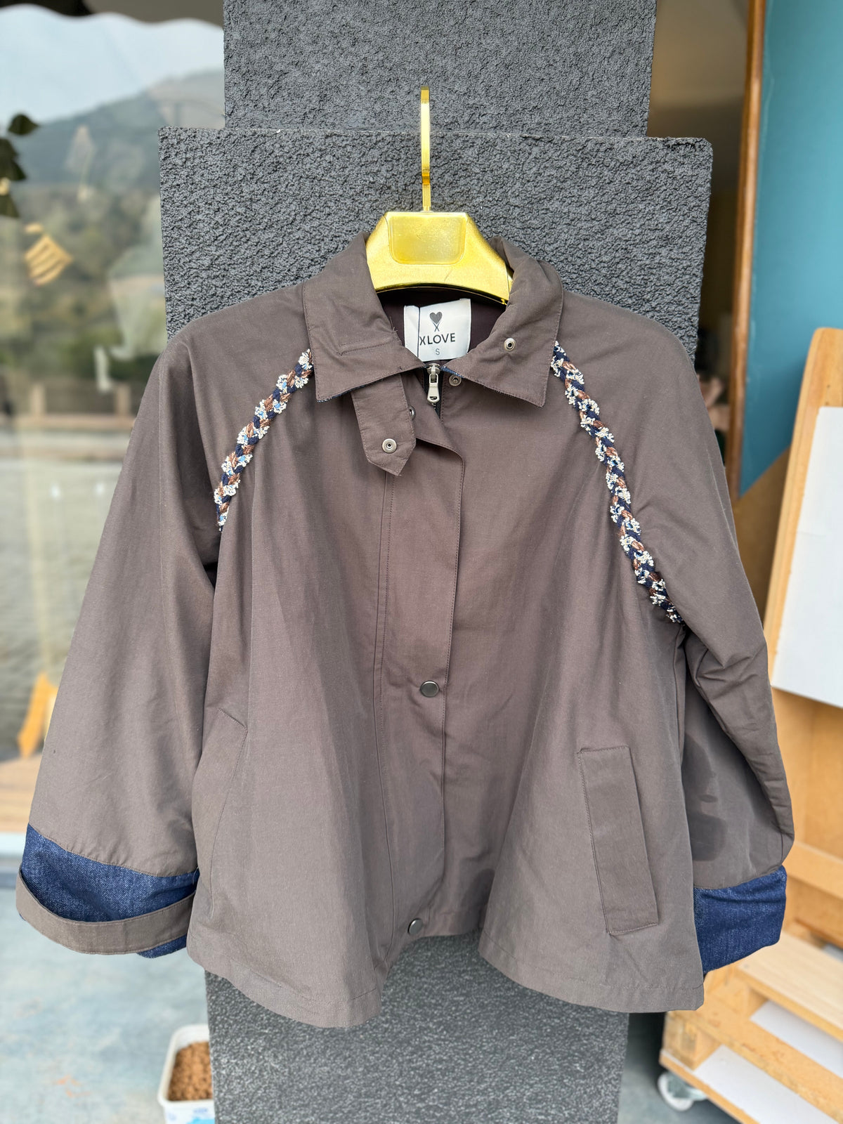 Tavira Denim Detaylı Trençkot