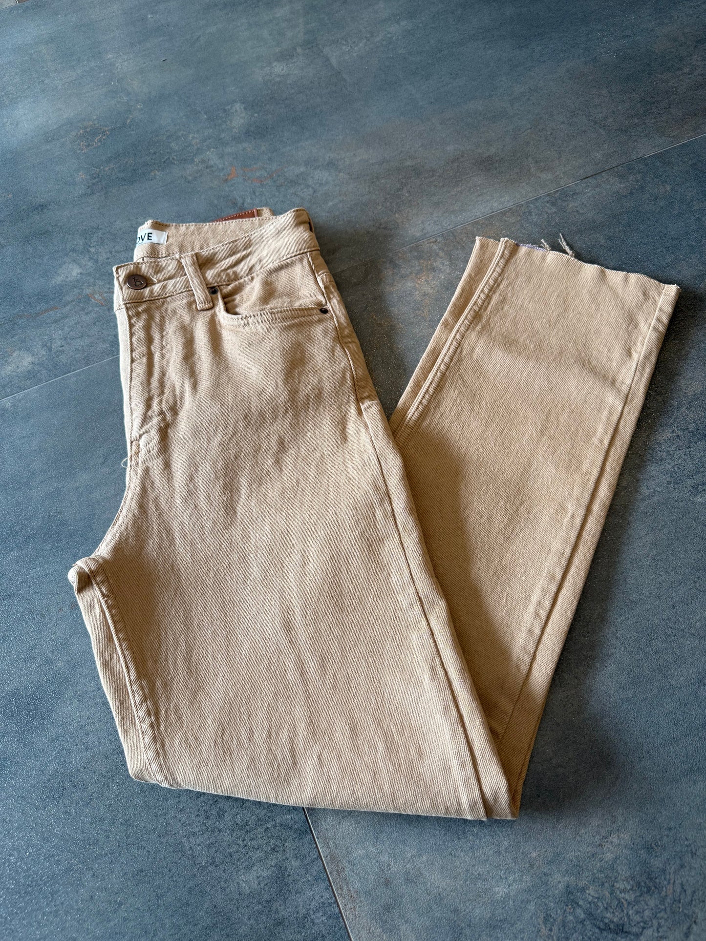 Xlove Bej Toparlayıcı Jean