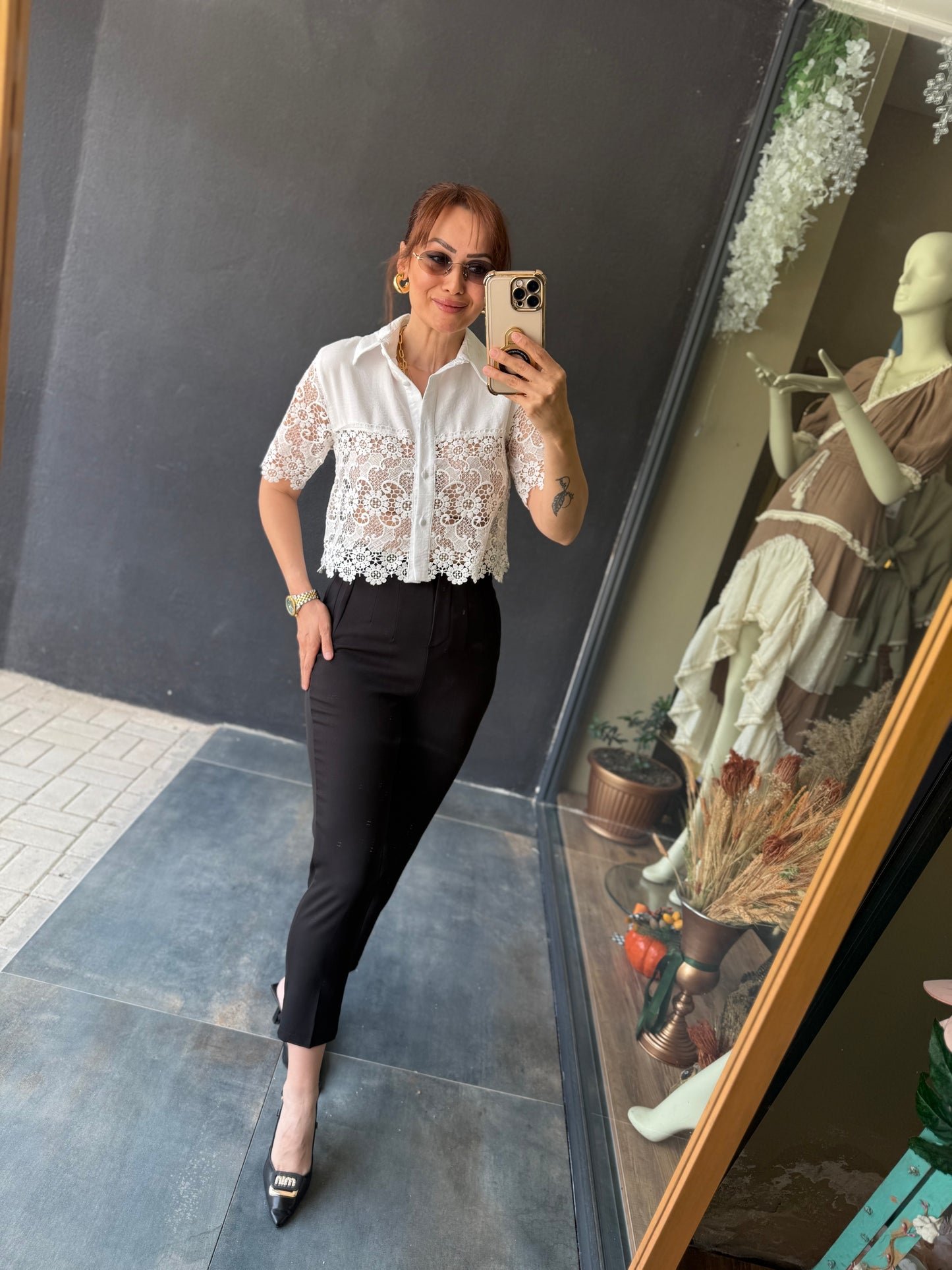 Bello Siyah Pensli Pantolon