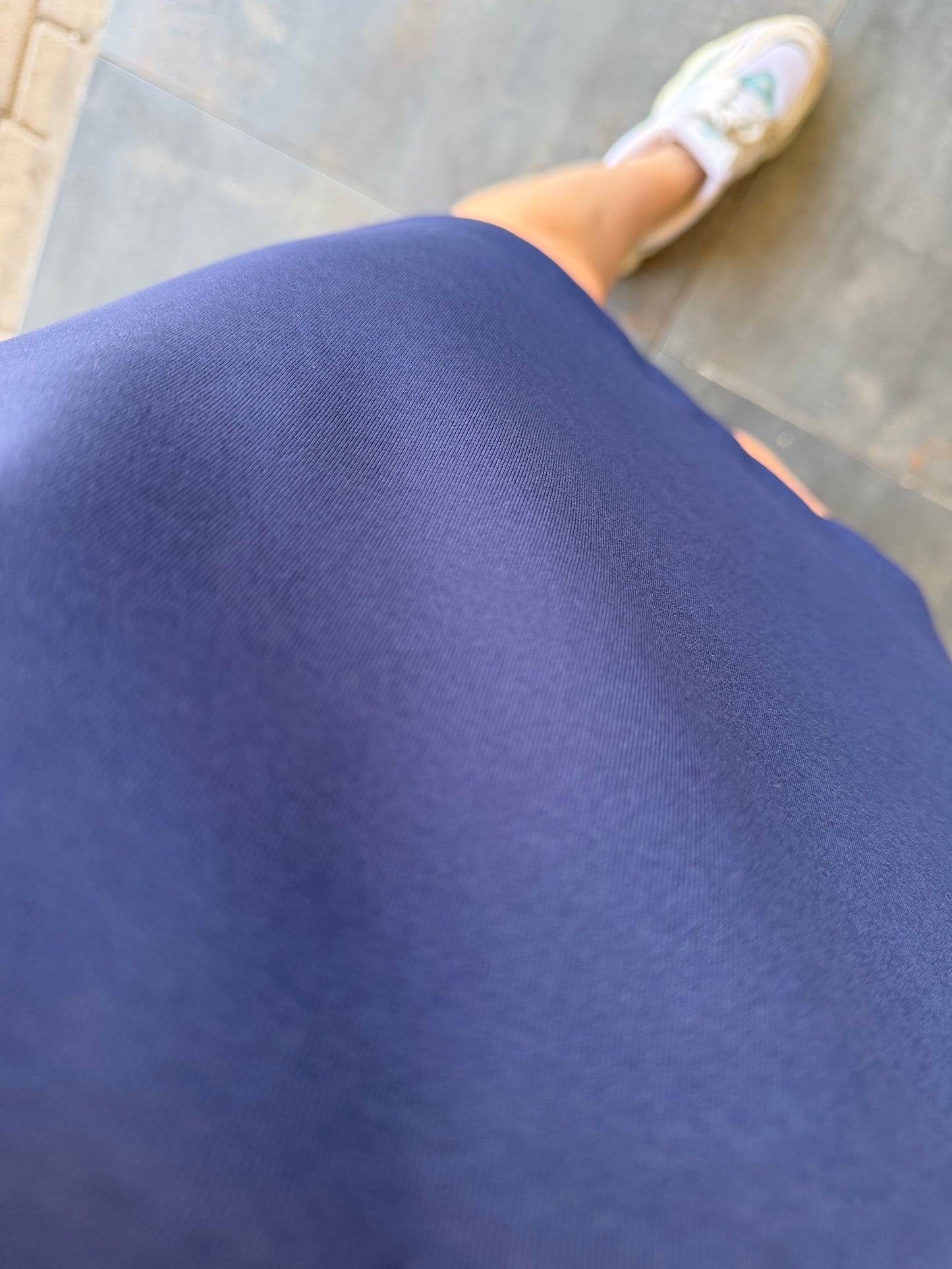 Wear Lacivert Basic Elbise