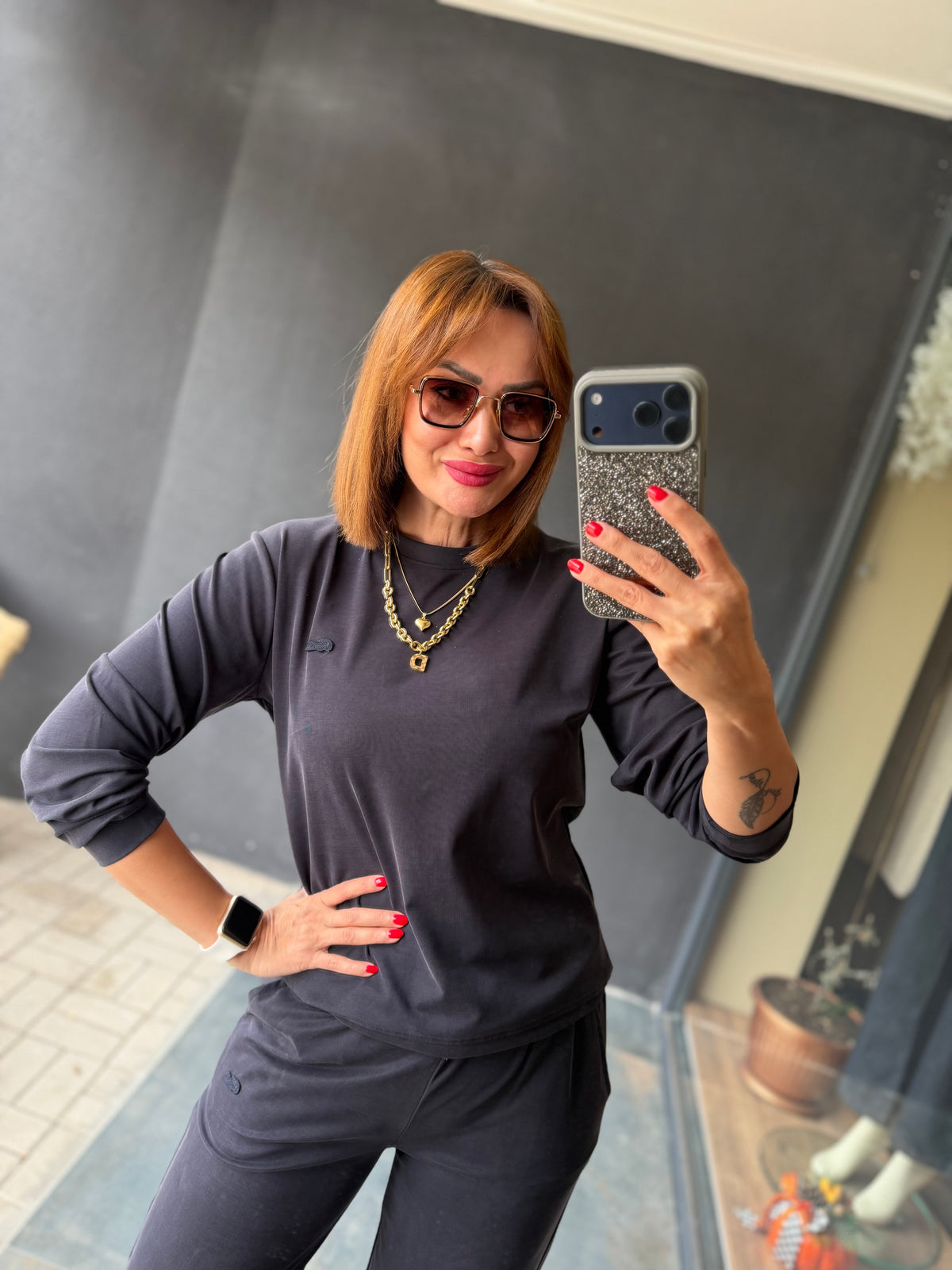 Mavella Lacivert Modal Takım