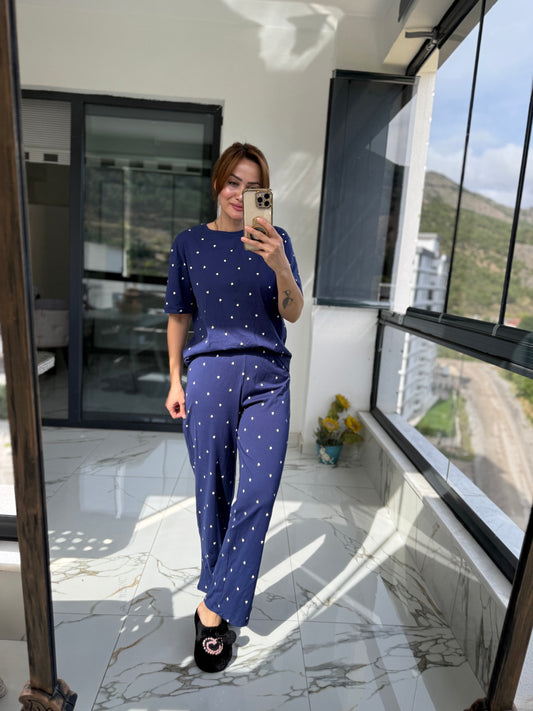 Hanteks Kısa Kol Pijama Takımı 9