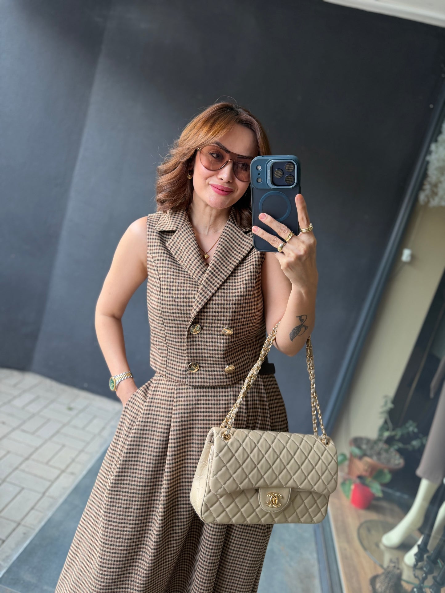 Harpu Tuvid Etek & Yelek Takım