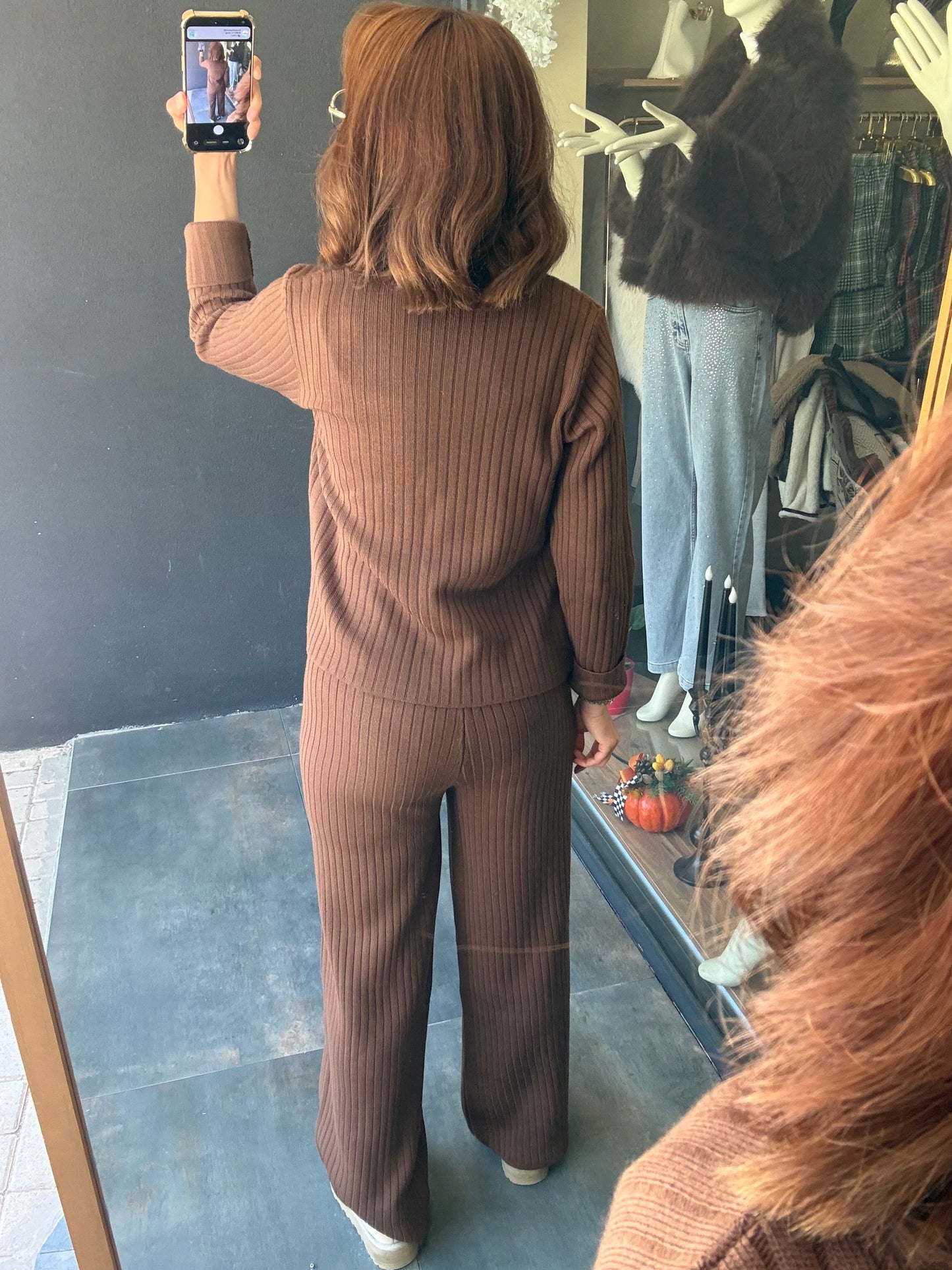 Monster Kahve Triko Takım