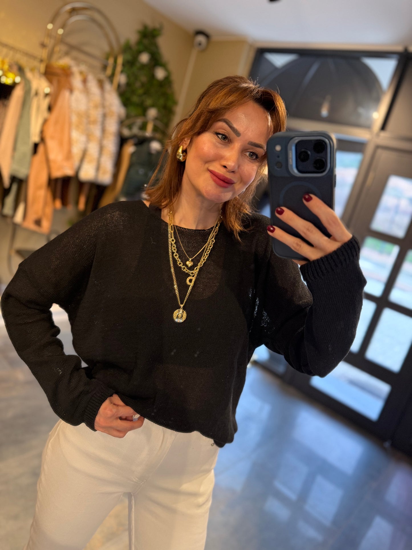 Elyane Siyah Merserize