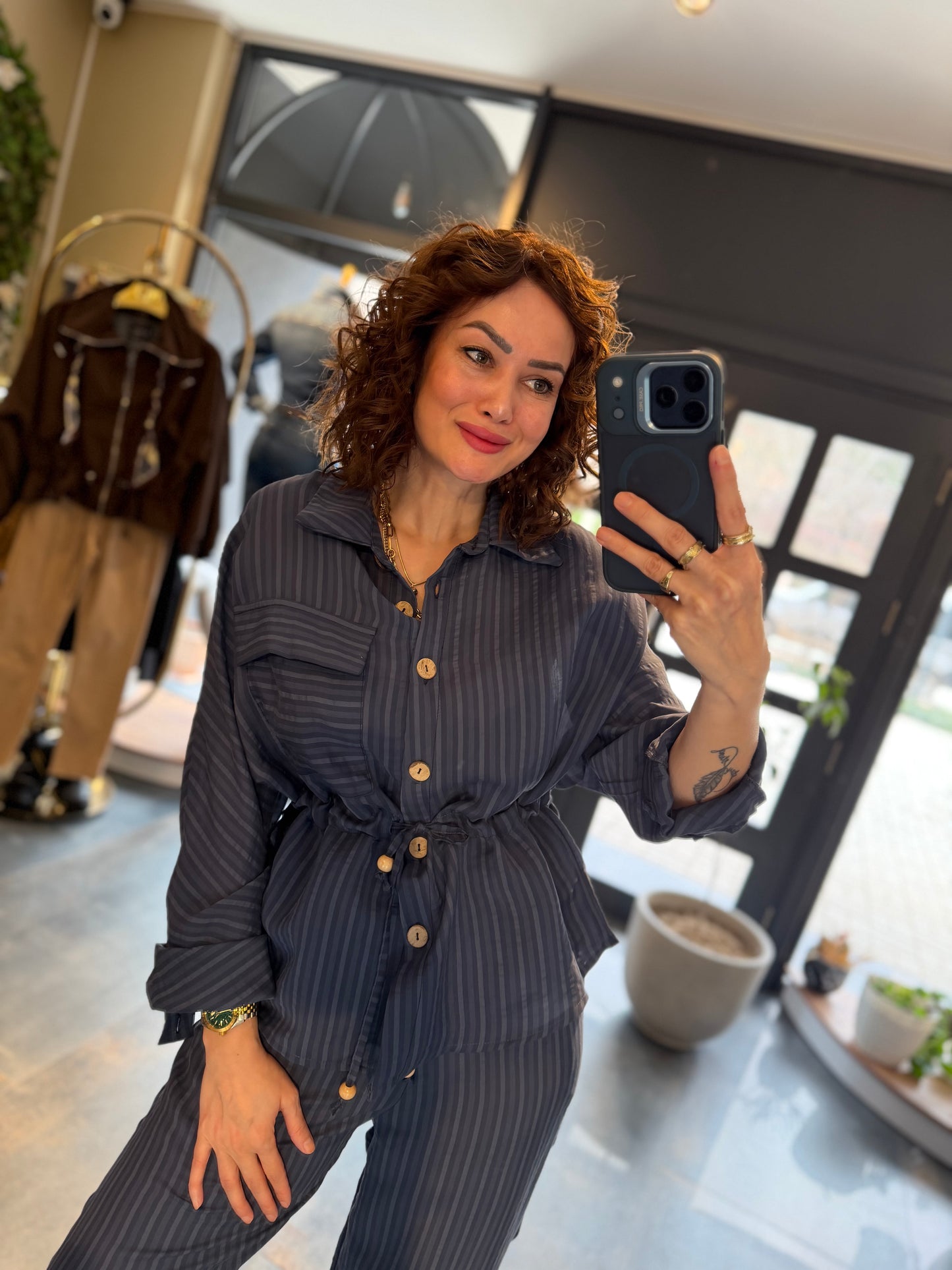 Sifona Mavi Tensel Takım