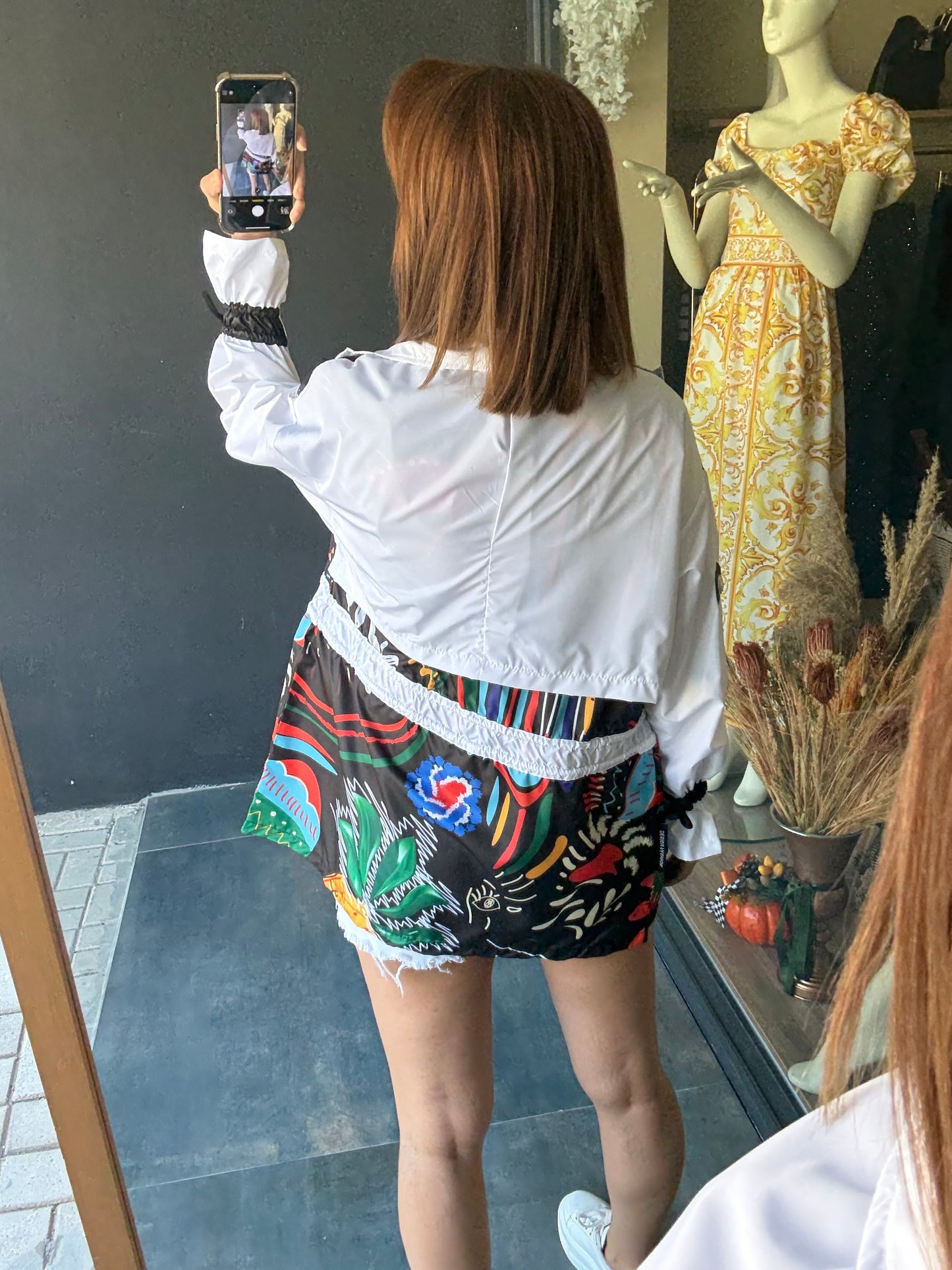 S.c.h Beyaz Trenchcoat