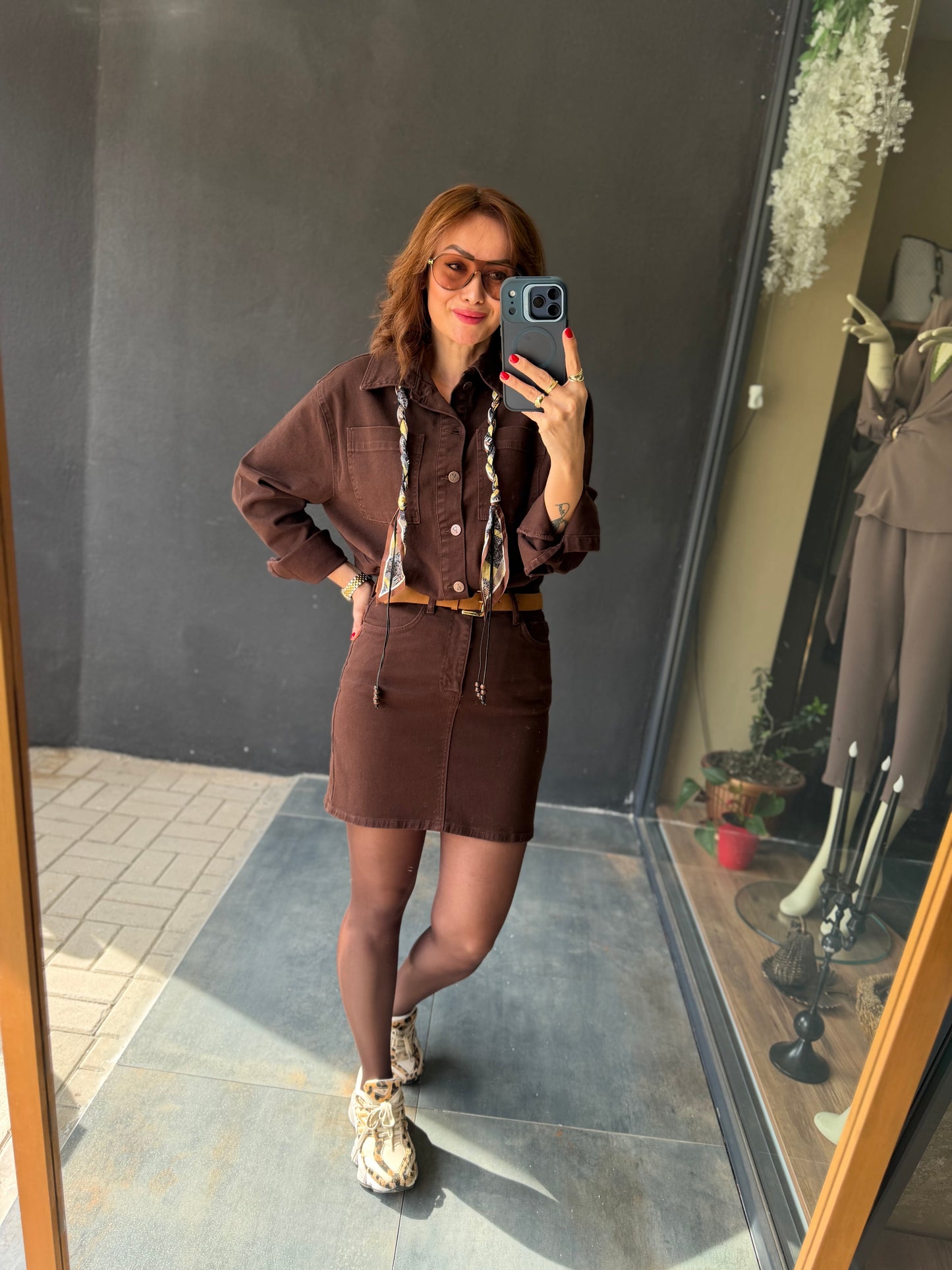 Xlove Premium Kahve Elbise