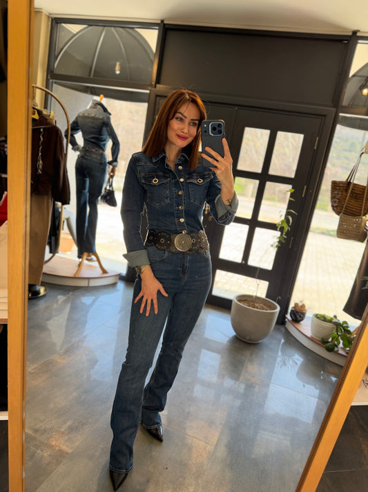 Lıuprime Likralı Jean Tulum