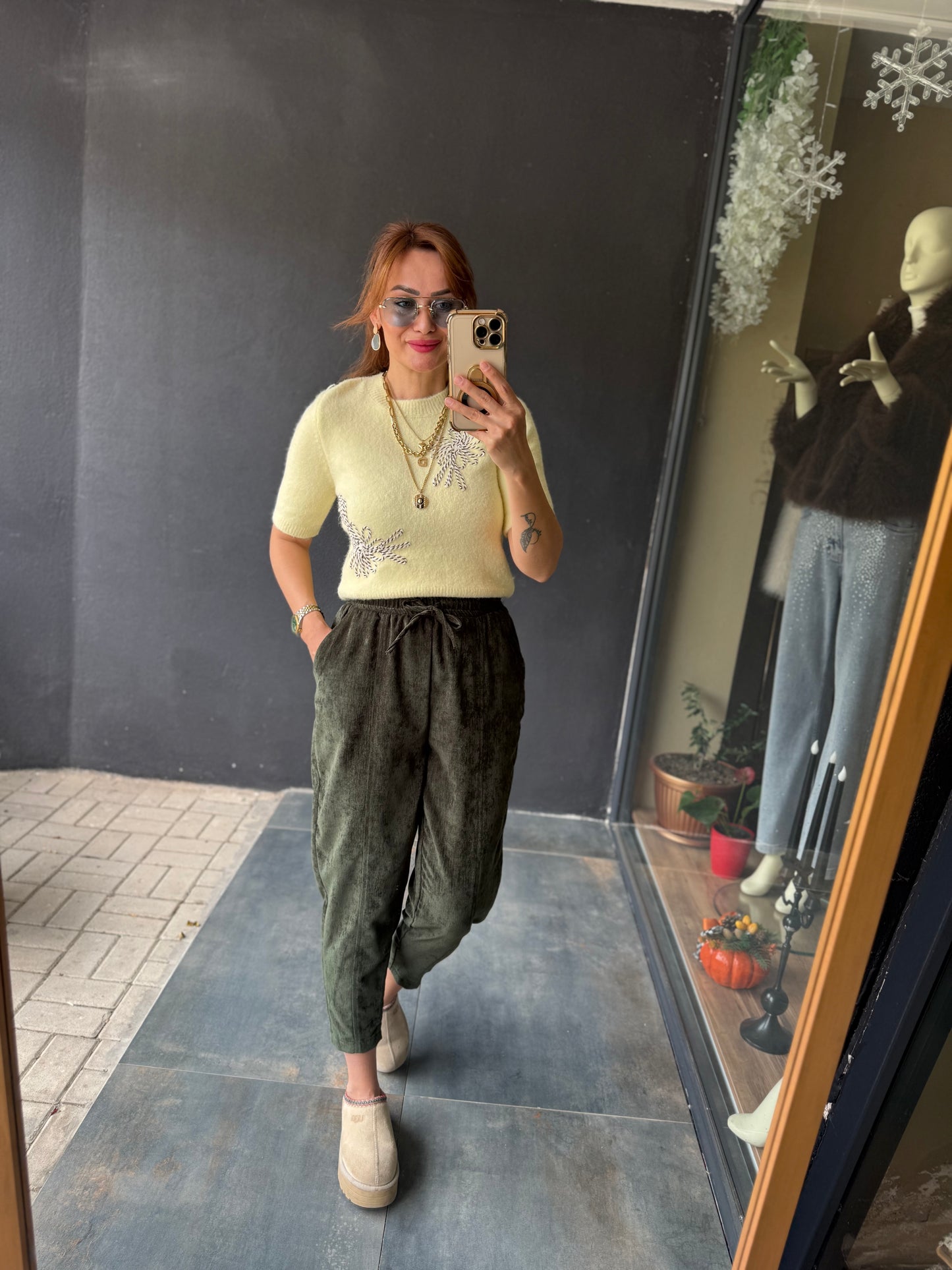 Harce Sarı Yumoş Triko