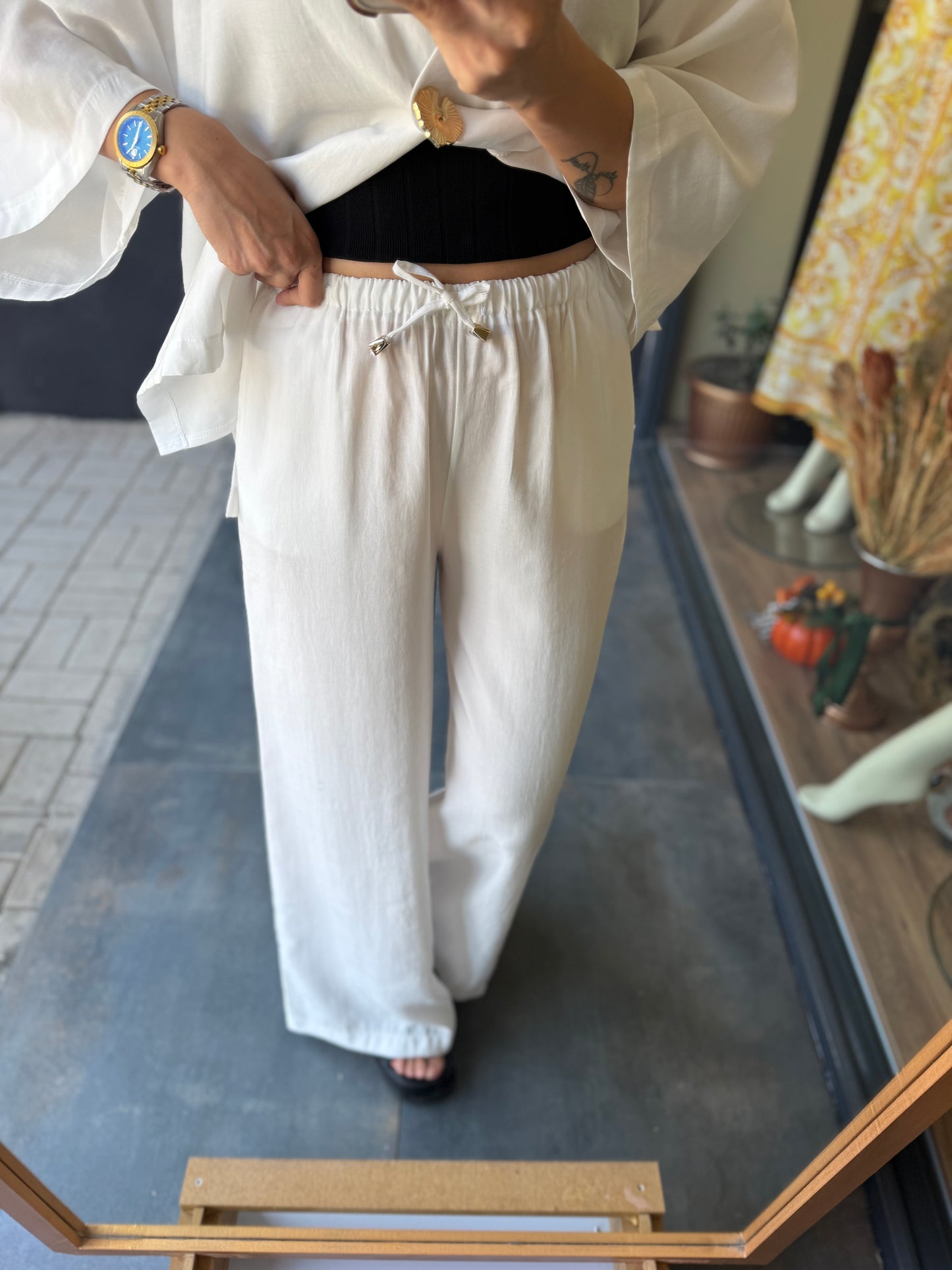 Ozyi Beyaz Tensel Takım