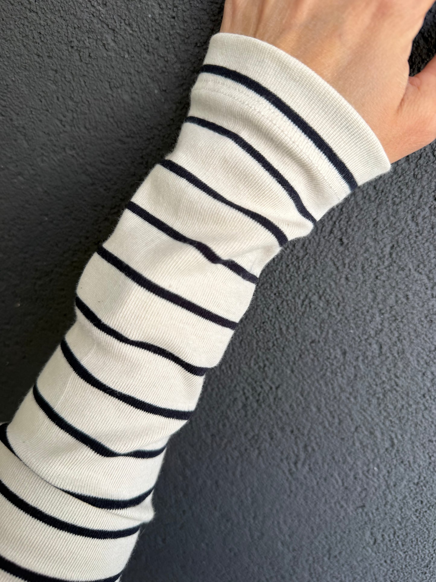 Hayko Çizgili Basic Bluz